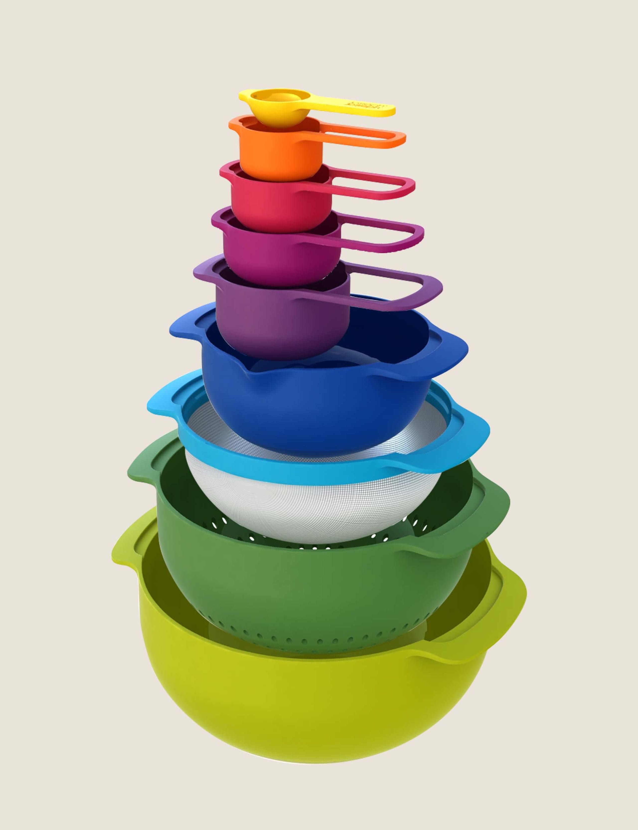 Nest Plus Mixing Bowls & Measuring Cups Set 3 of 4