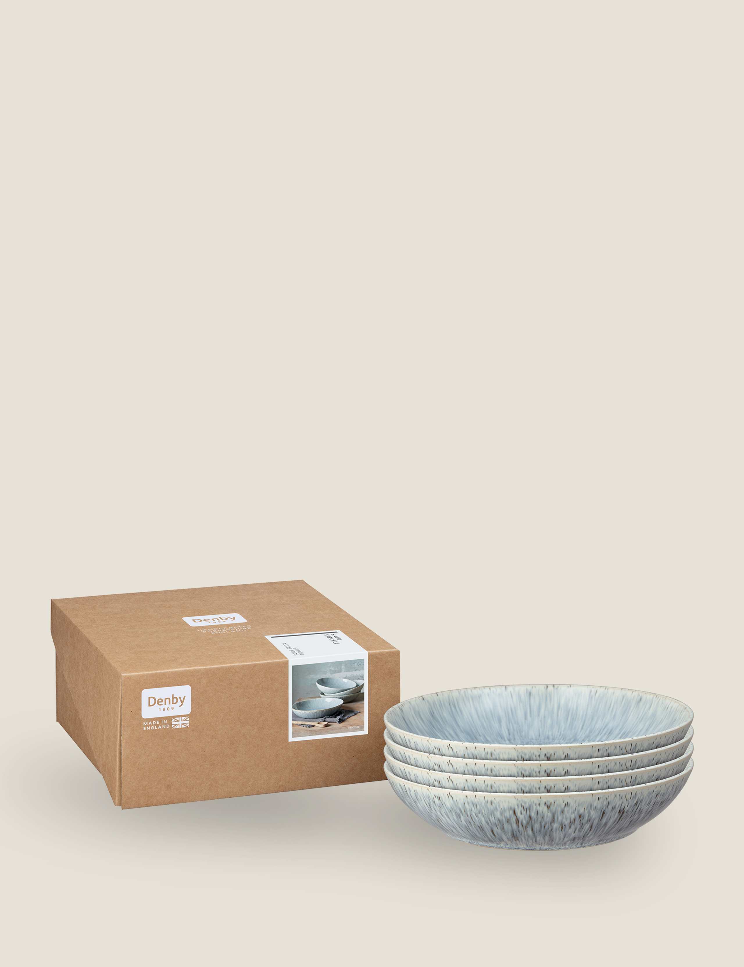 Set of 4 Halo Speckle Pasta Bowls 2 of 6