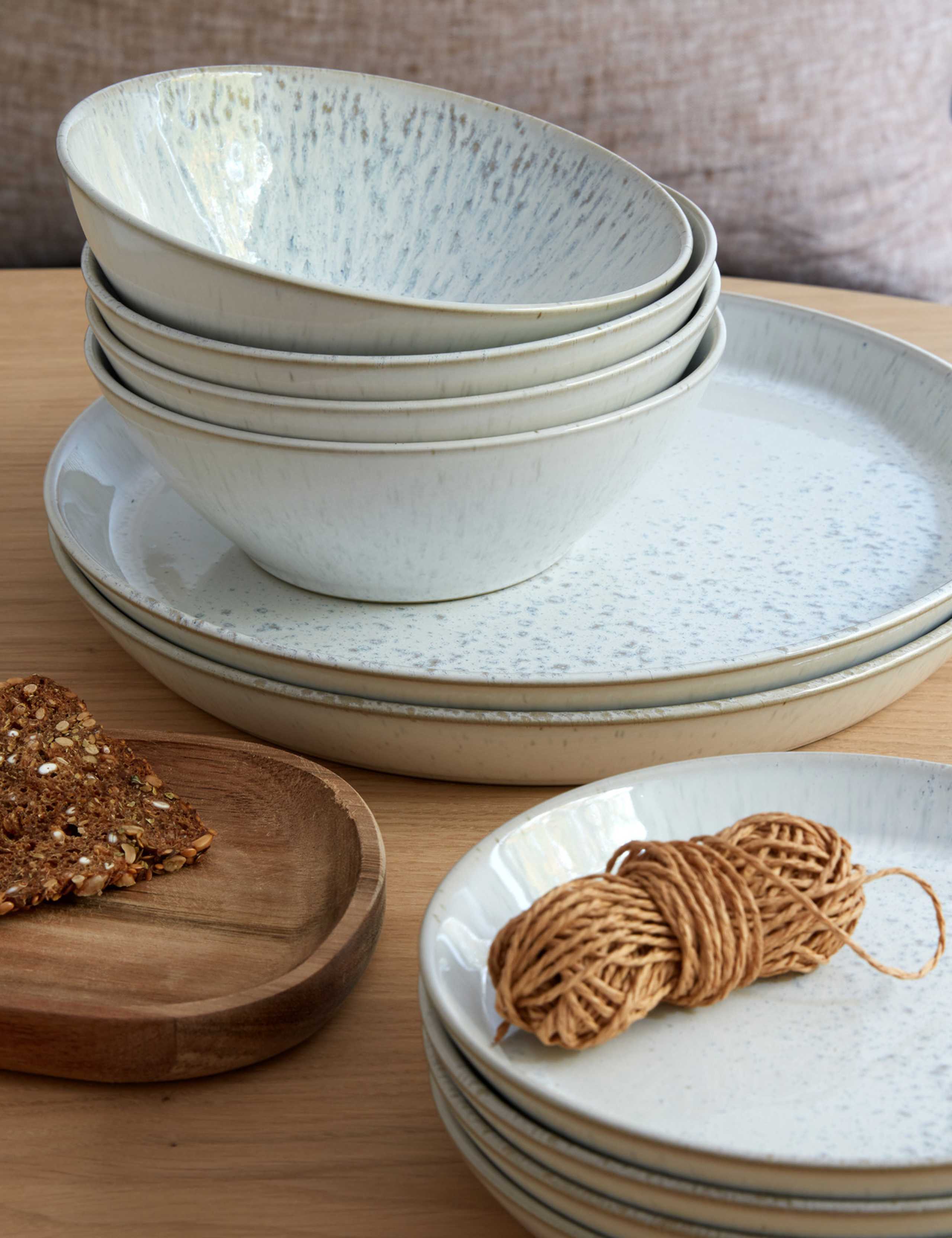 12 Piece Kiln Dinner Set 1 of 7