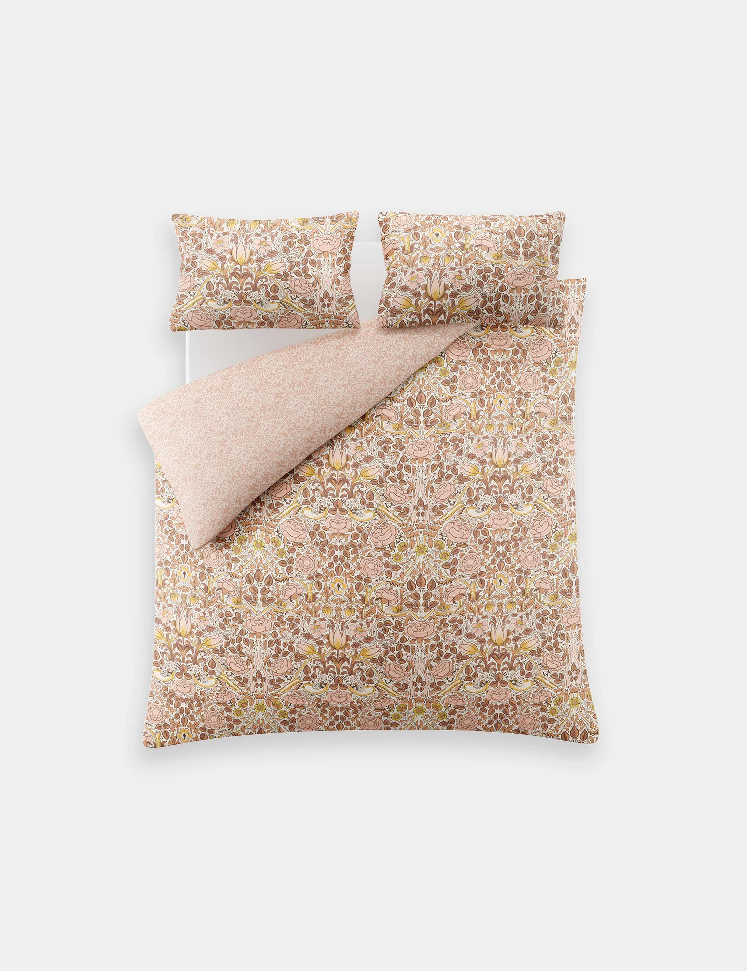 Pure Cotton Sateen Rose Bedding Set 5 of 8