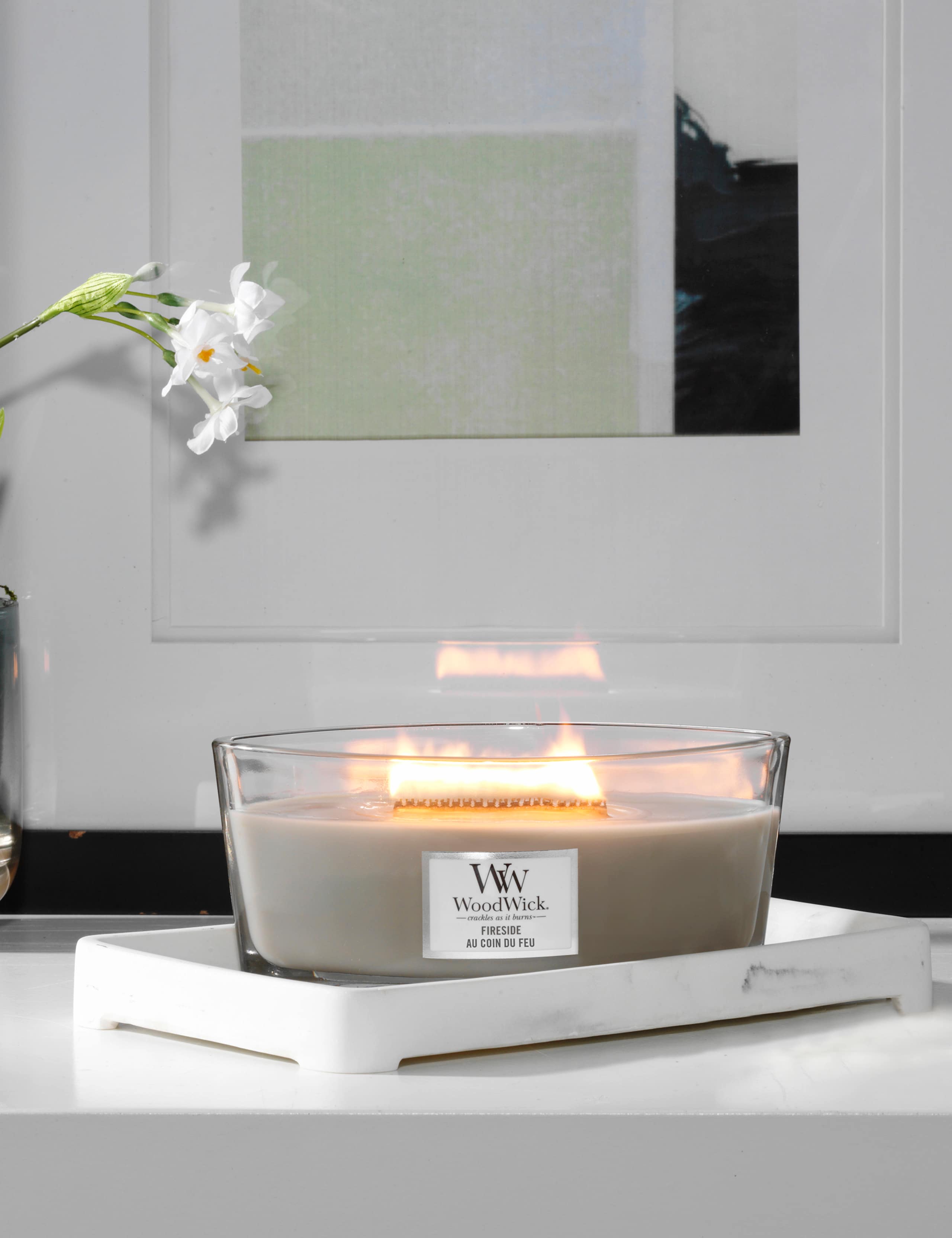 Fireside Ellipse Candle 1 of 2