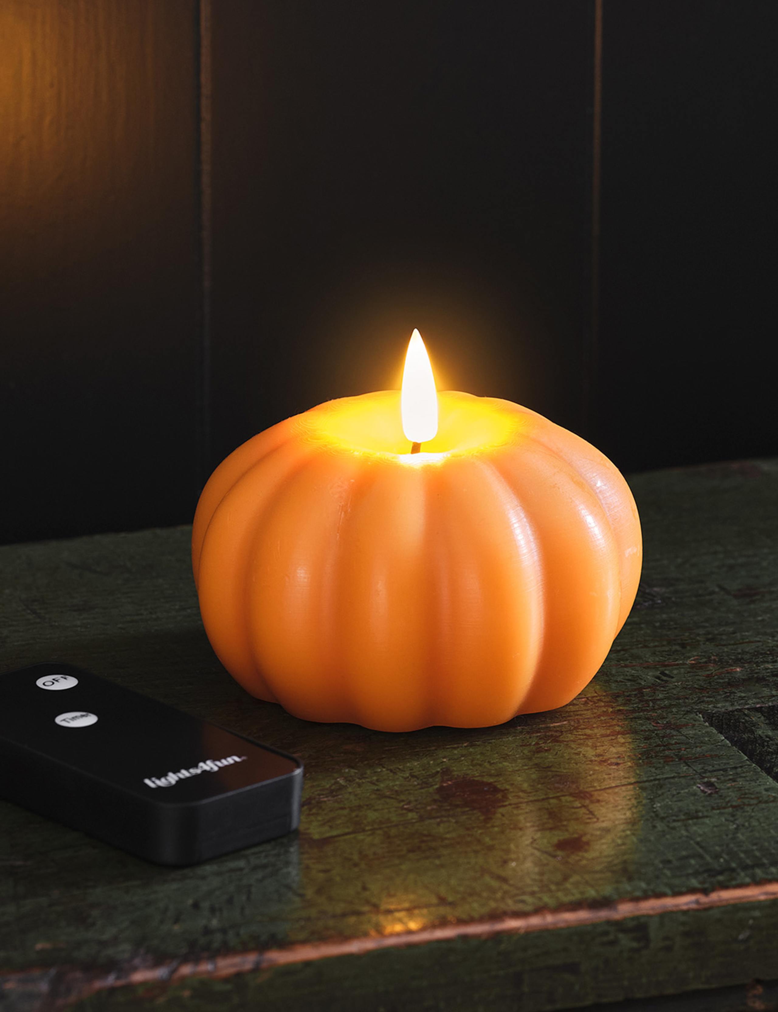 TruGlow® Pumpkin LED Candle 4 of 5