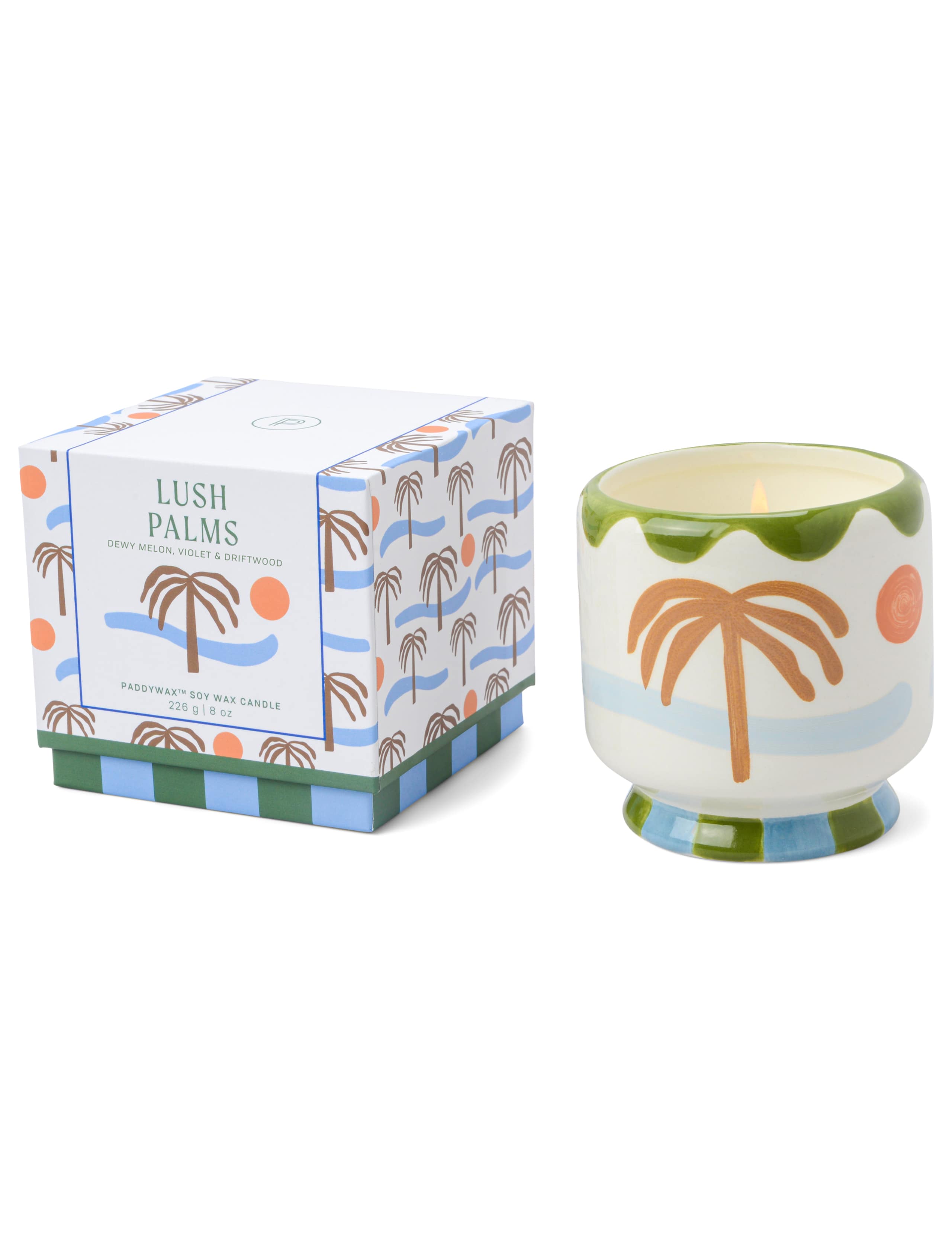Adopo Palm Tree Lush Palms Ceramic Candle 226g 3 of 4