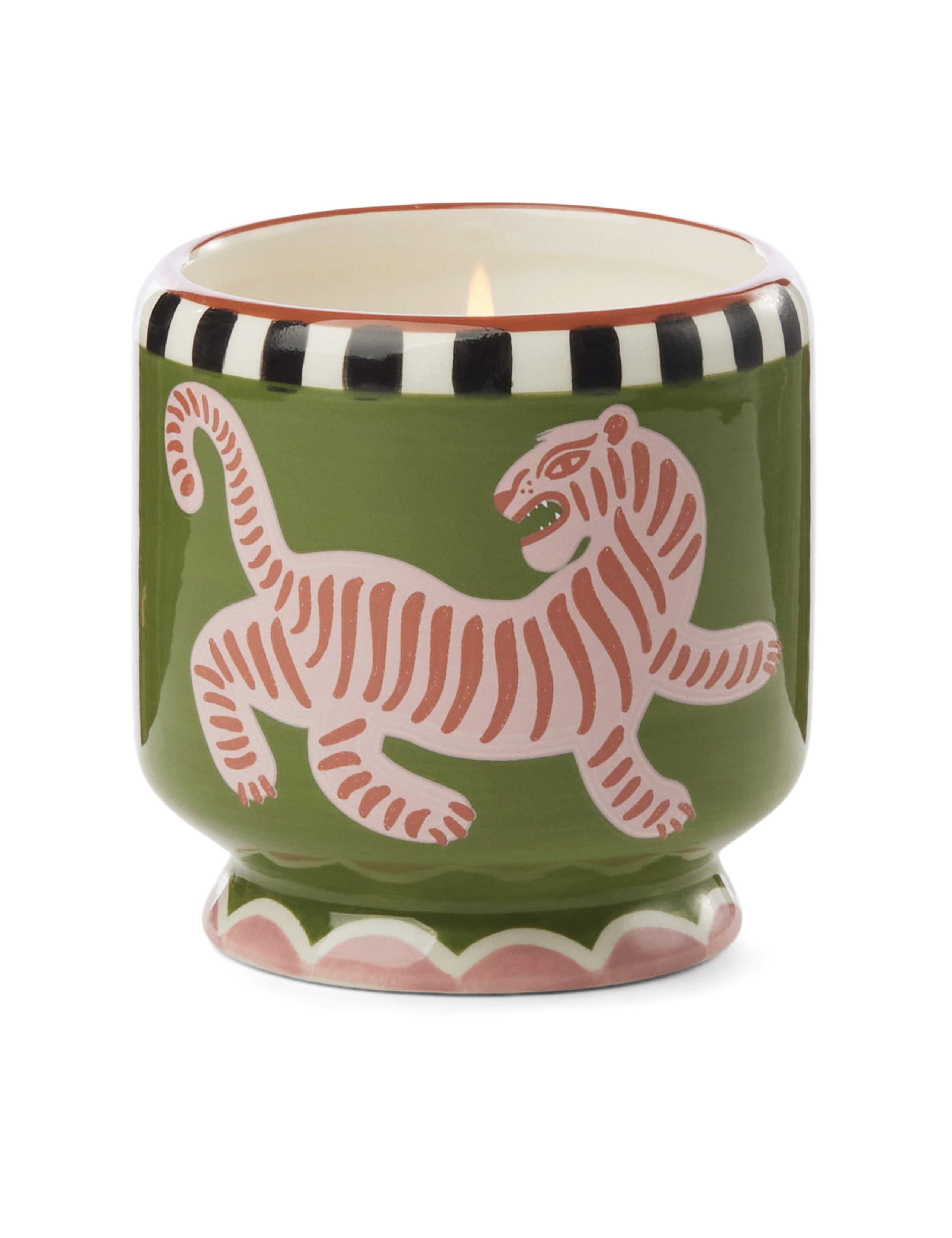 Adopo Tiger Cedar & Fig Ceramic Candle 226g 1 of 3