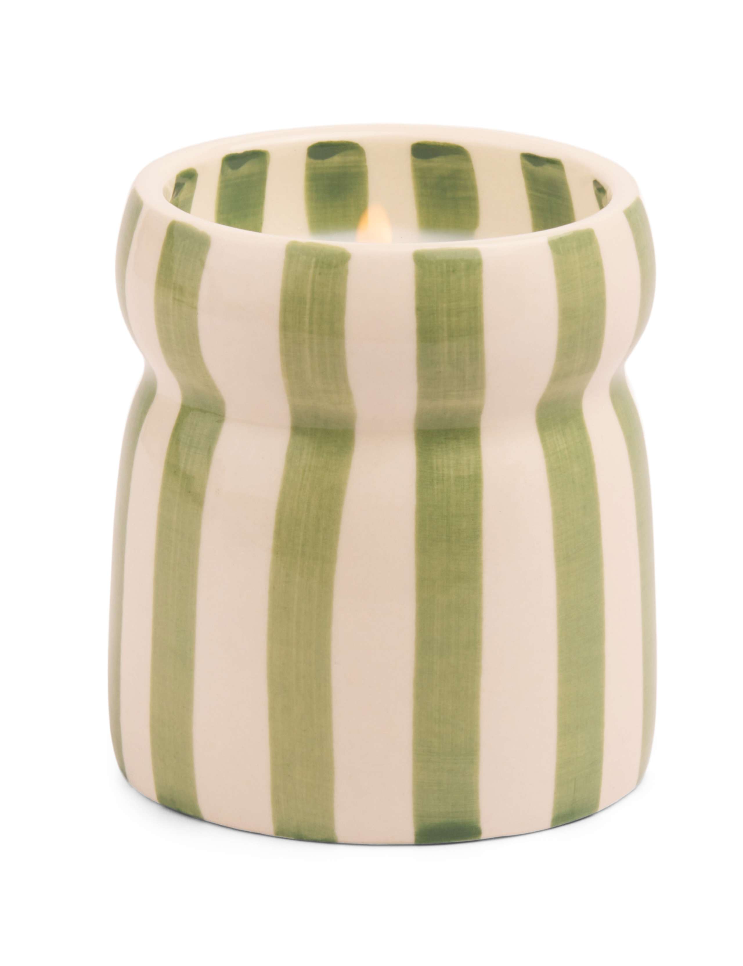 Cabana Bora Bora Striped Ceramic Boxed Candle 184g 2 of 3