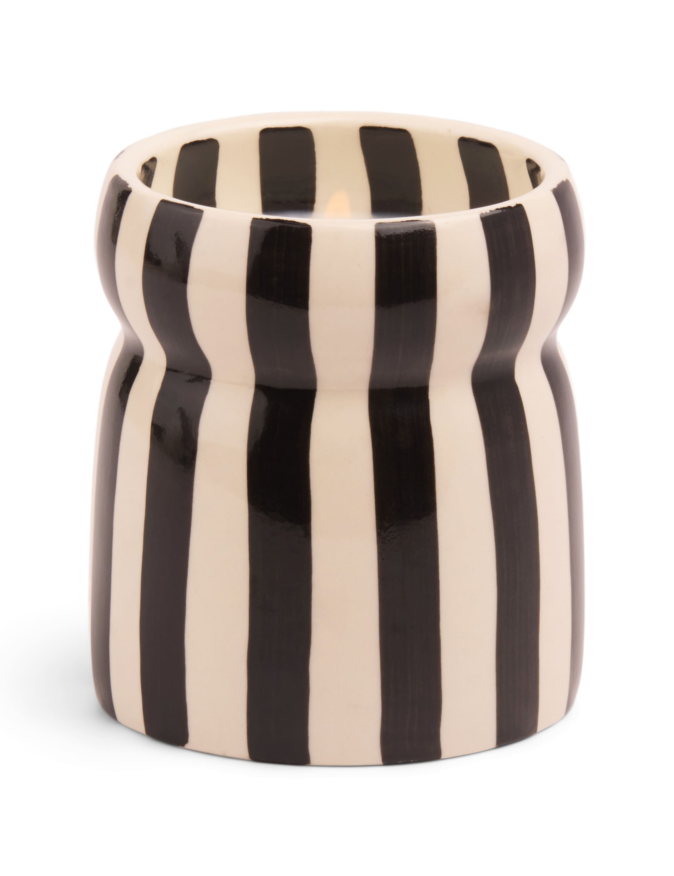 Cabana Lave Stone Striped Ceramic Boxed Candle 184g 2 of 4