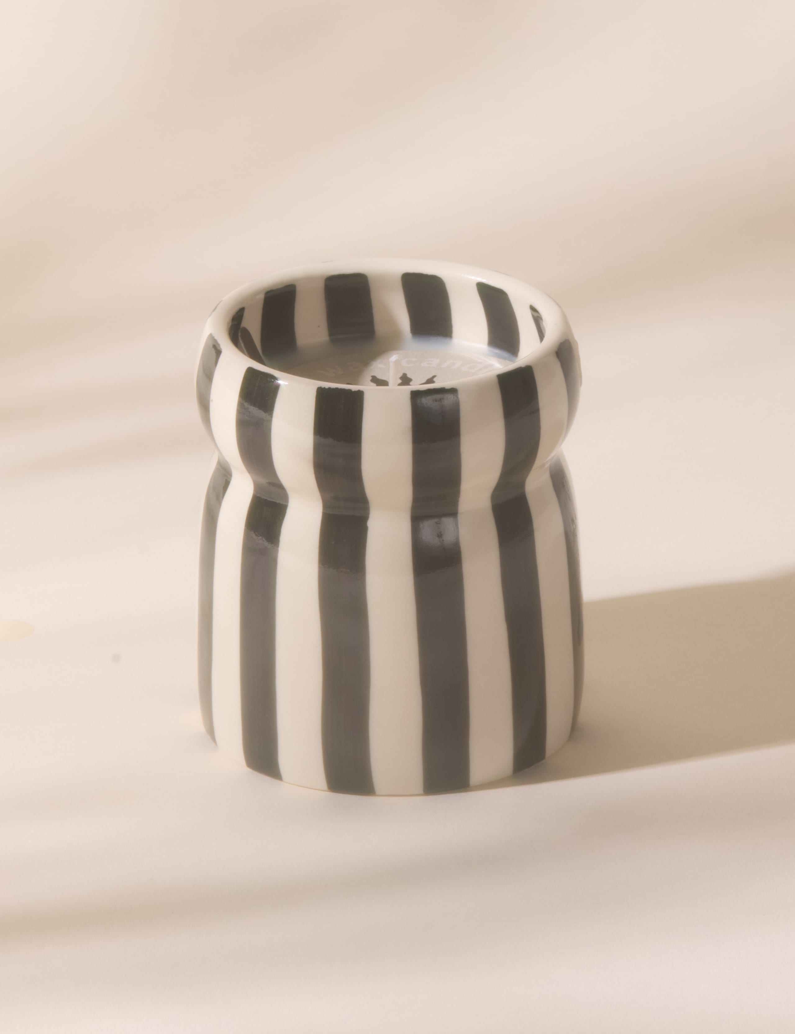 Cabana Lave Stone Striped Ceramic Boxed Candle 184g 3 of 4