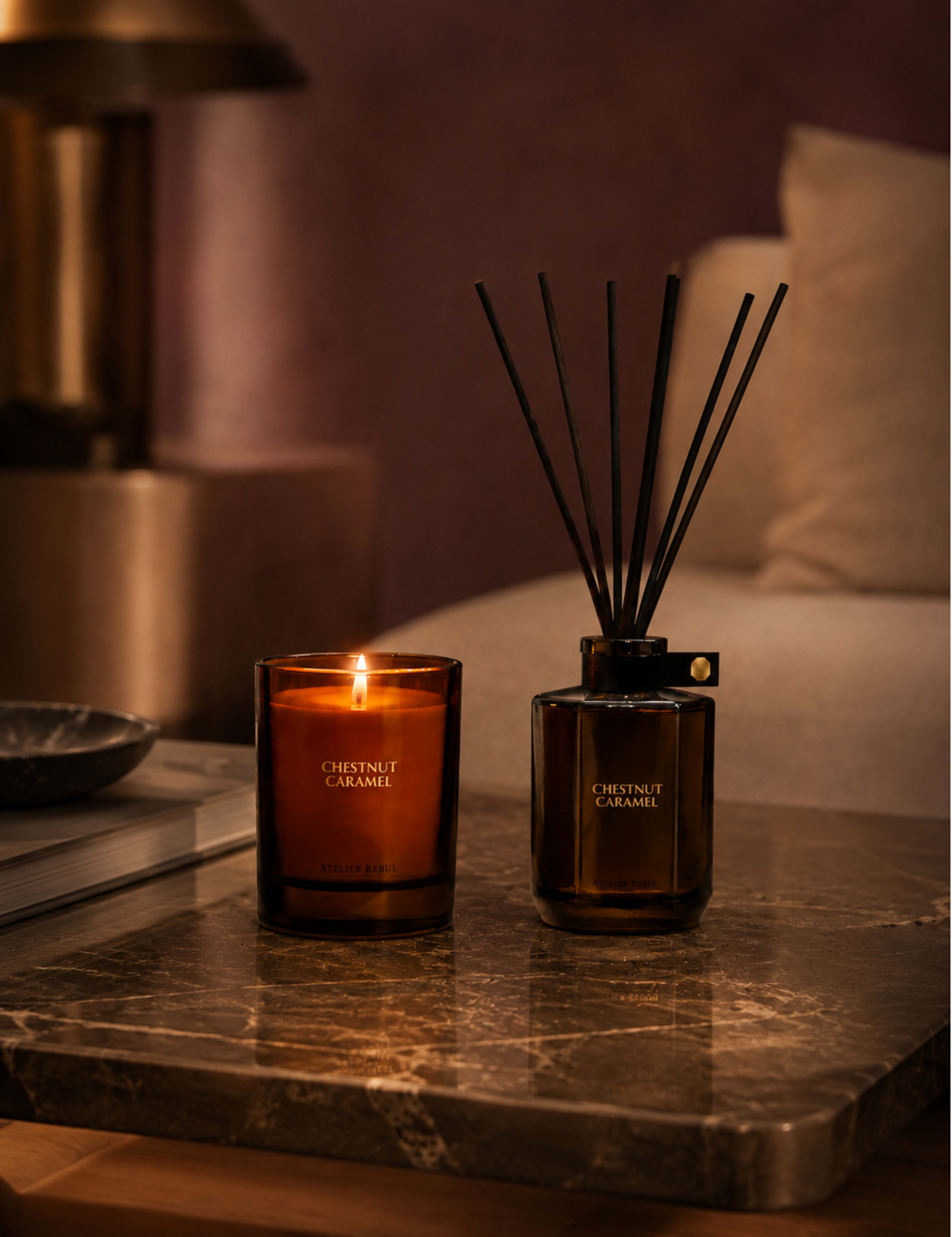 Chestnut Caramel Reed Diffuser 200ml 3 of 3