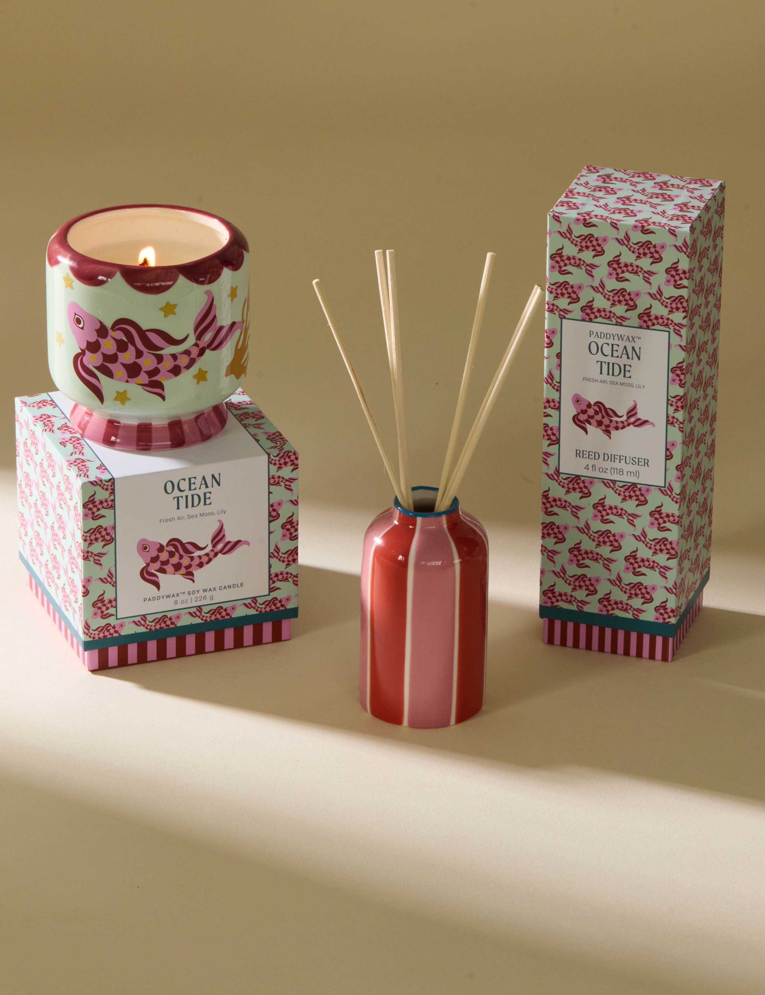 A Dop Koi Fish Sea Salt & Sage Ceramic Diffuser 118ml 3 of 4