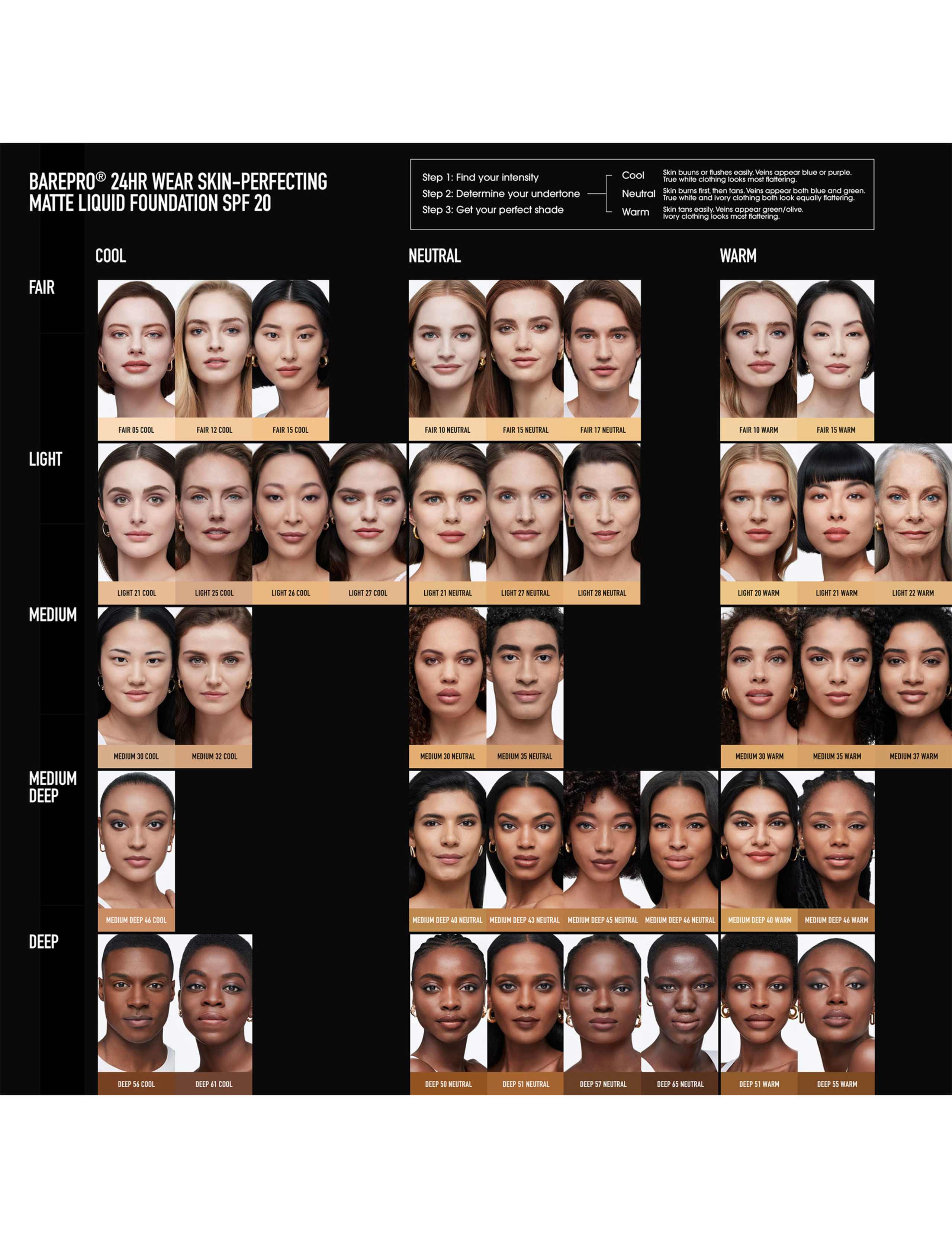 Barepro 24h Matte Comfort Liquid Foundation 30ml 8 of 8