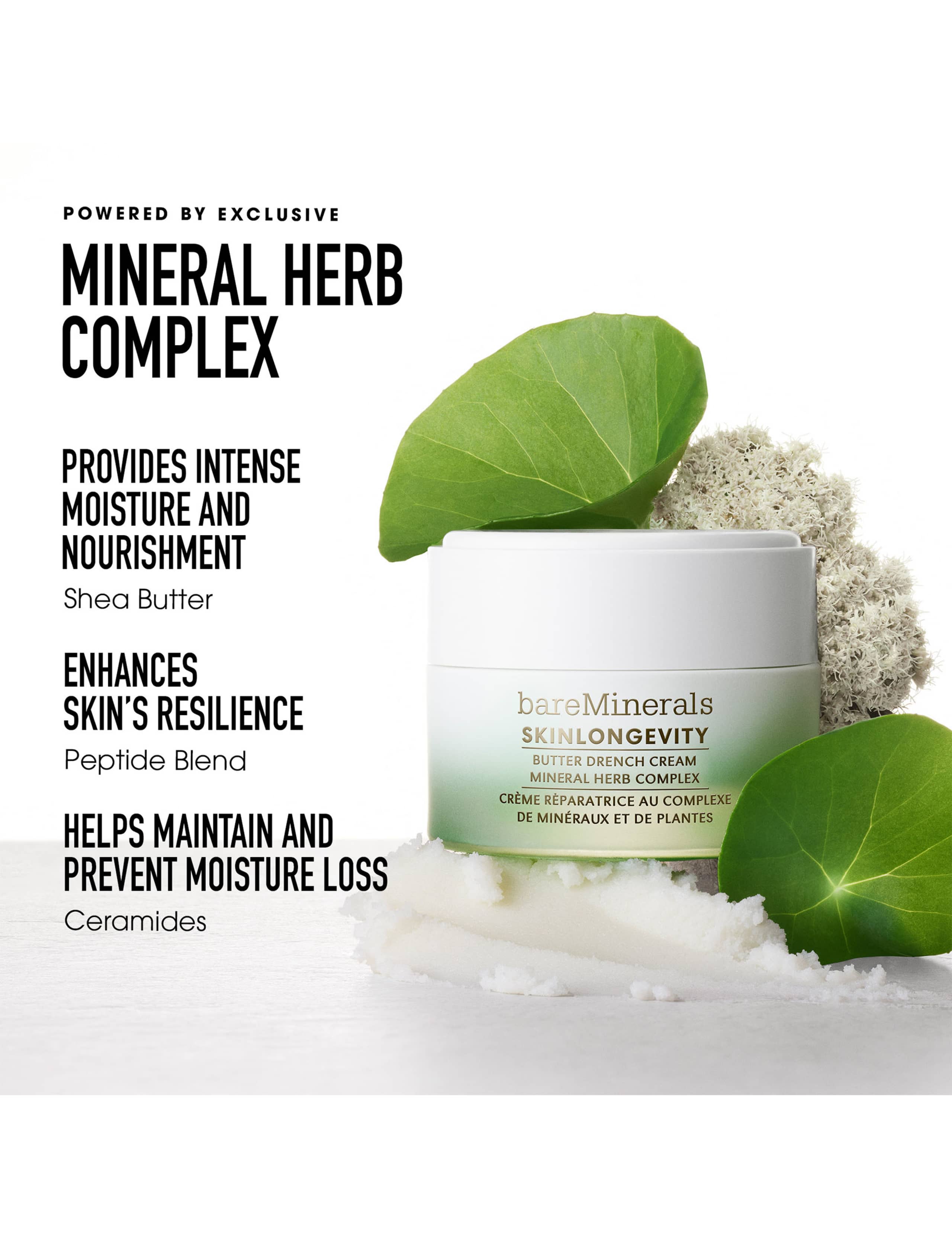 SKINLONGEVITY® Butter Drench Cream Mineral Herb Complex 50g 5 of 8