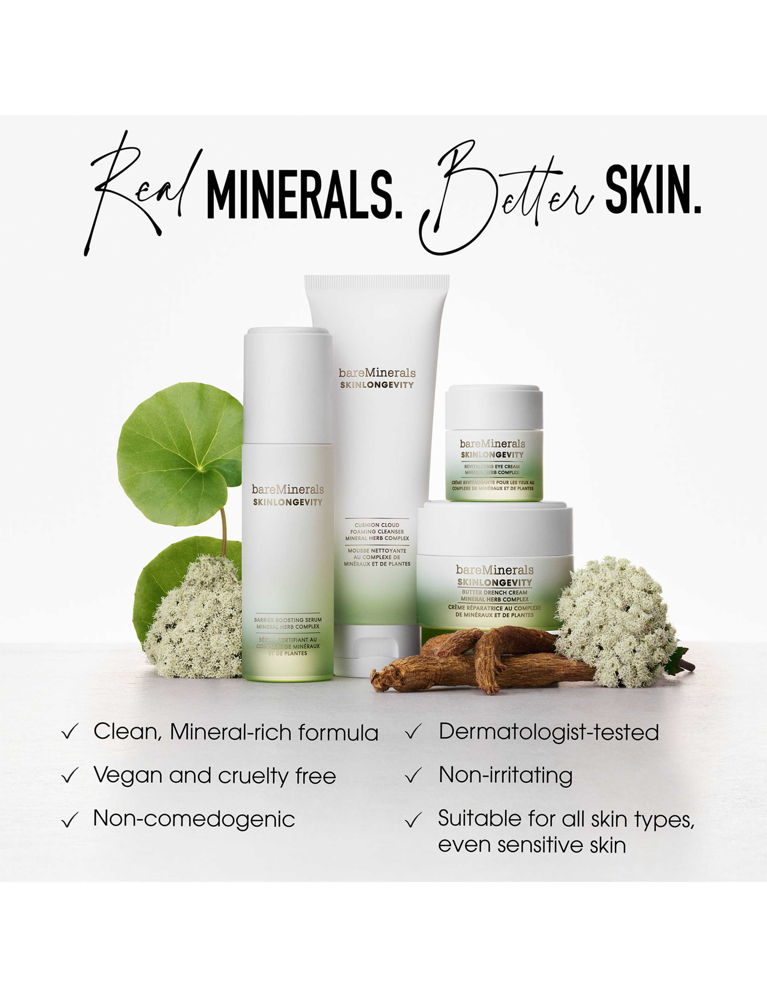SKINLONGEVITY® Cushion Cloud Foaming Cleanser Mineral Herb Complex 120ml 8 of 8