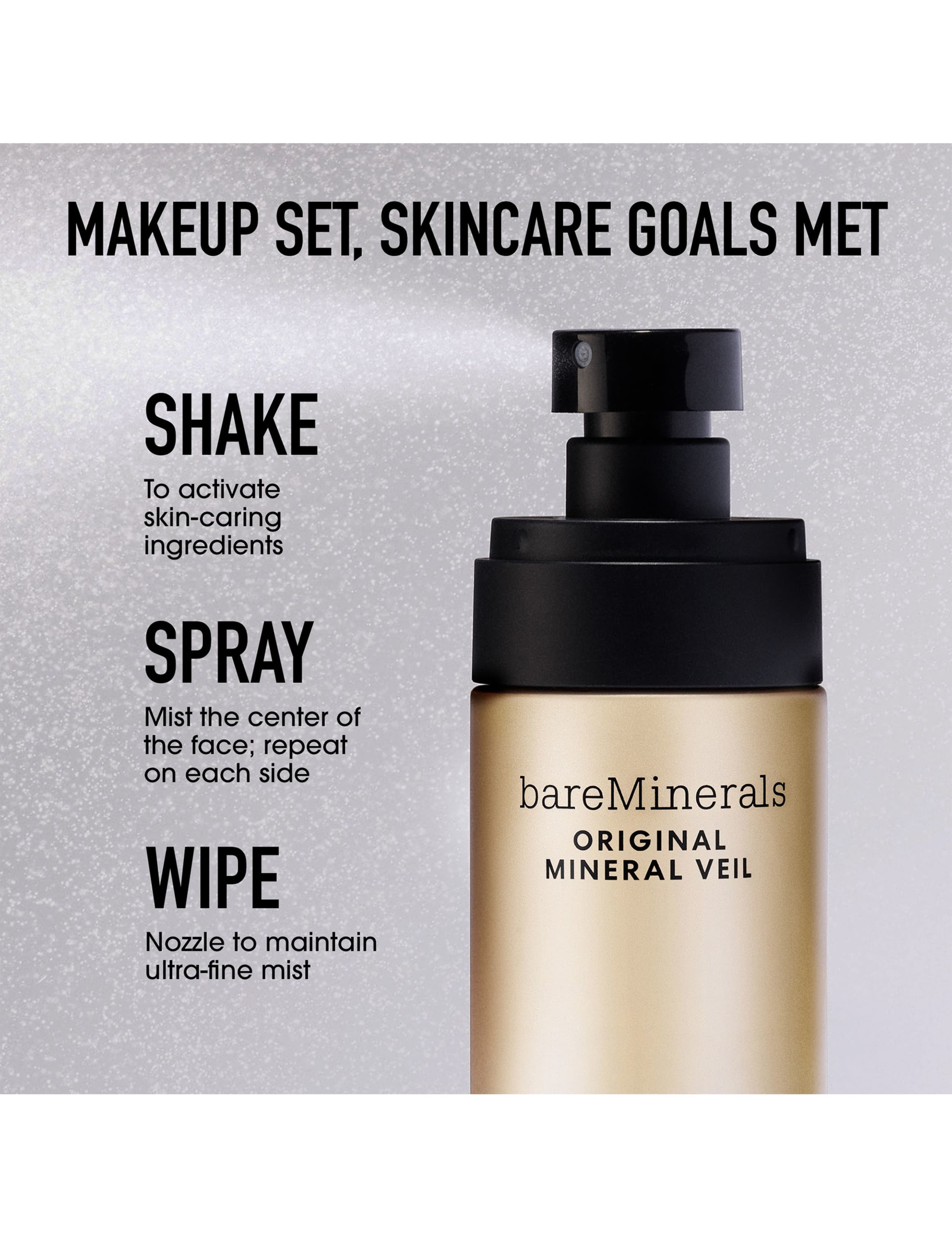 Original Mineral Veil 24hr Natural Matte Setting Spray 100ml 3 of 8
