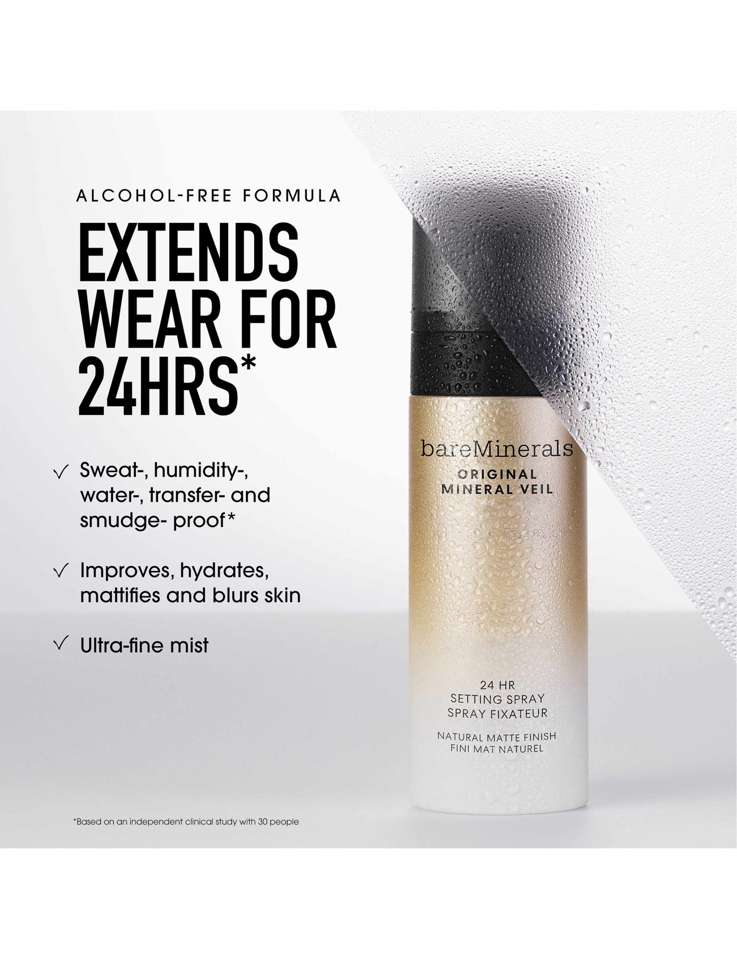 Original Mineral Veil 24hr Natural Matte Setting Spray 100ml 5 of 8