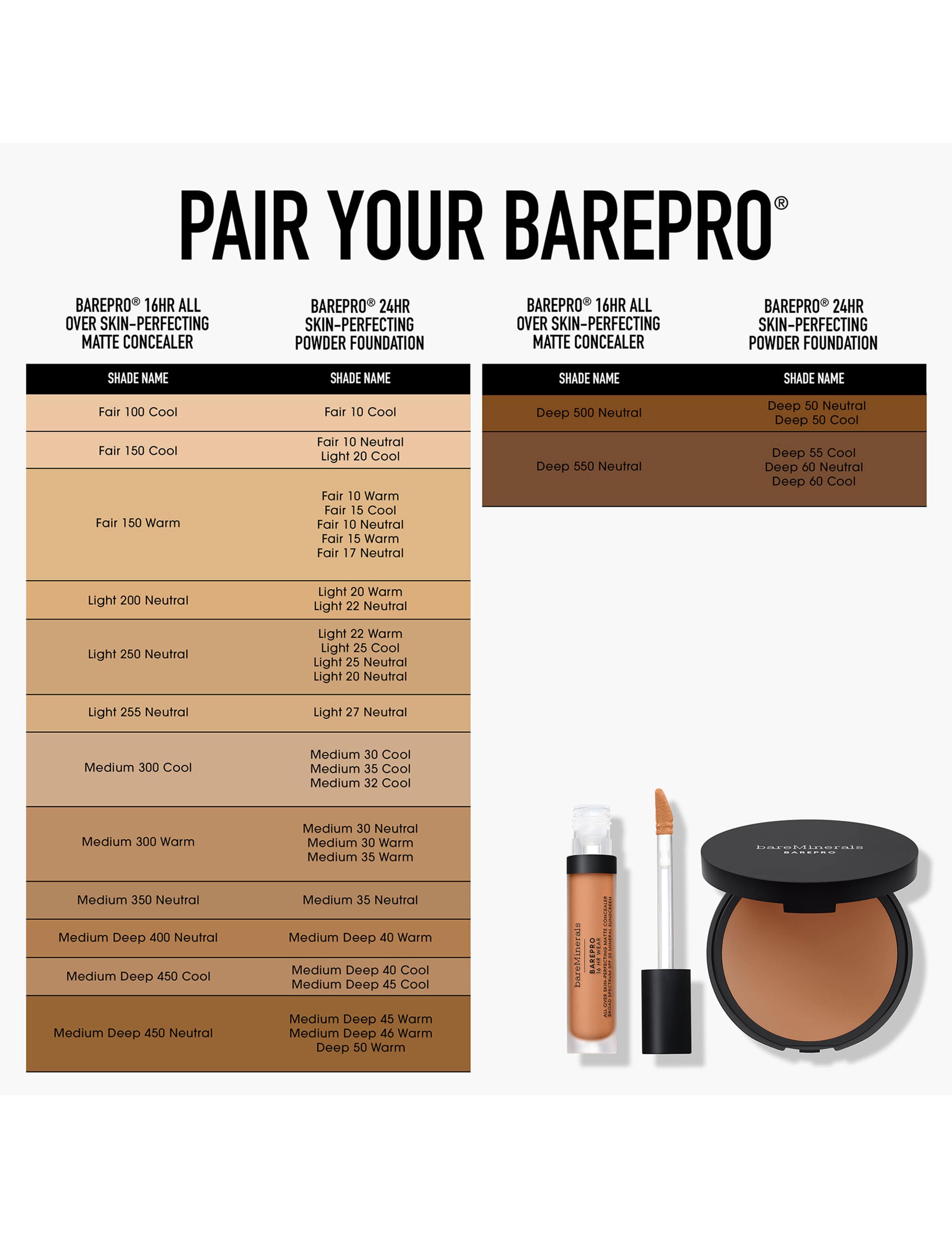 BAREPRO 24 HR Skin-Perfecting Powder Foundation 8g 7 of 8