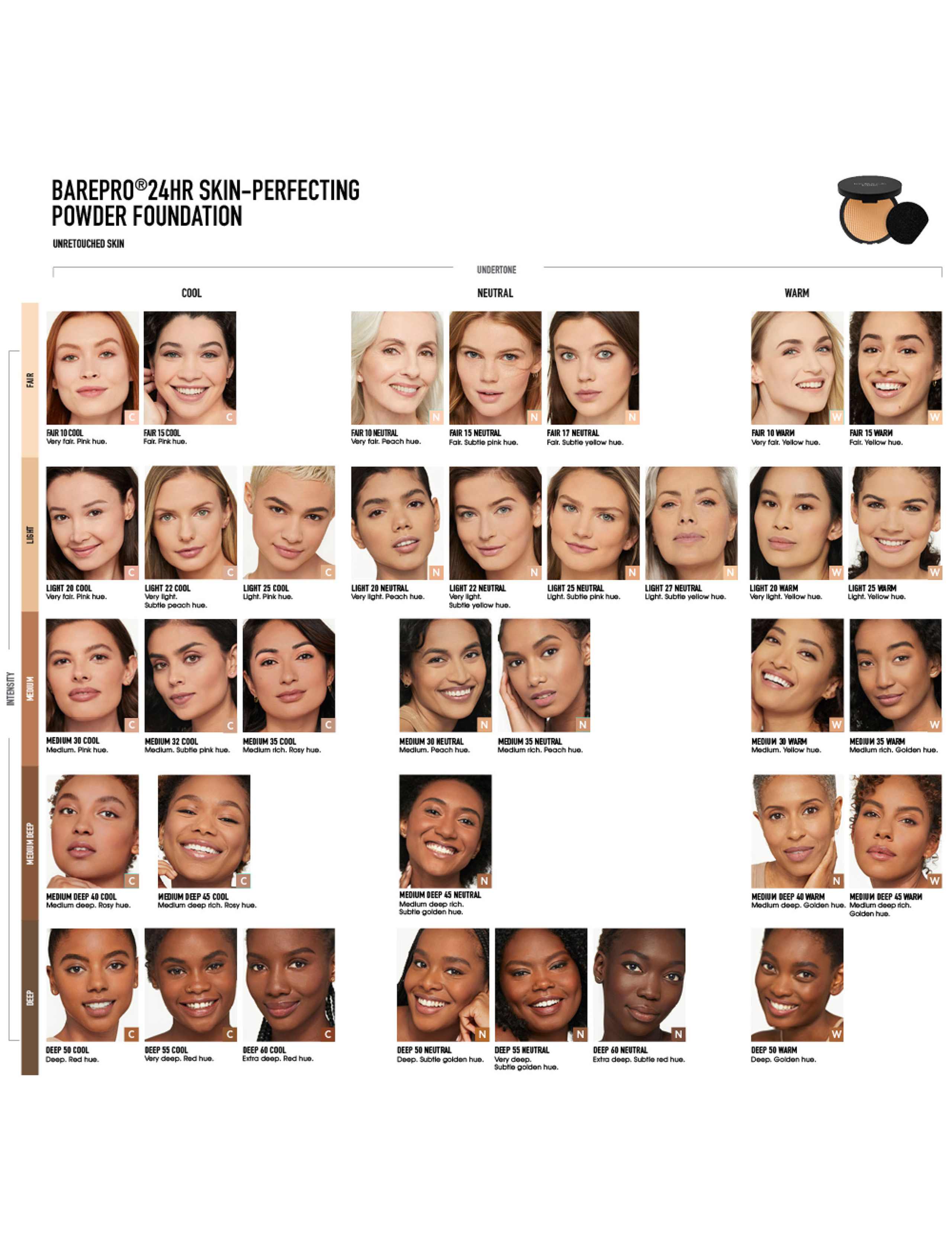 BAREPRO 24 HR Skin-Perfecting Powder Foundation 8g 8 of 8