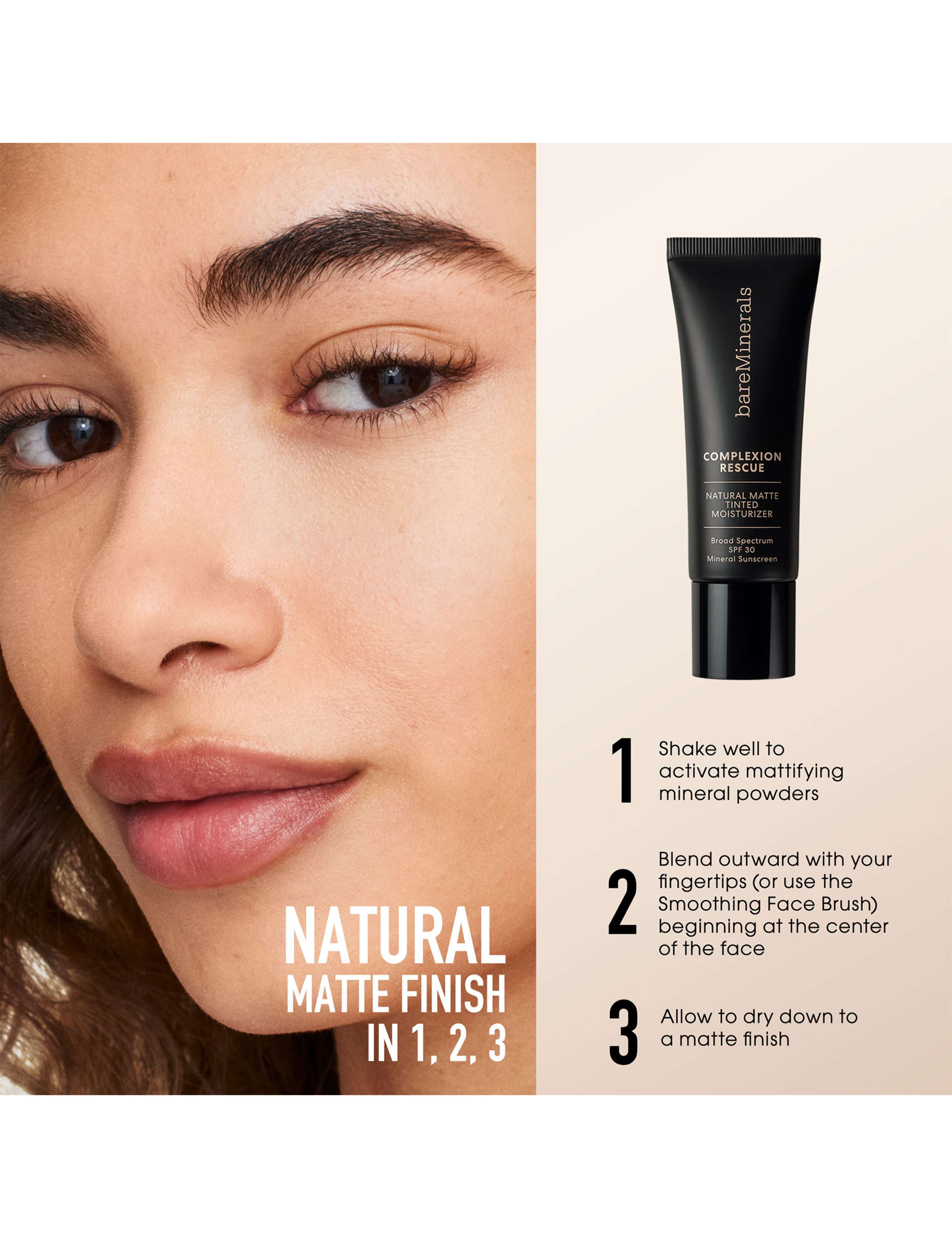 Complexion Rescue Natural Matte Tinted Moisturizer Mineral SPF 30 35ml 7 of 8