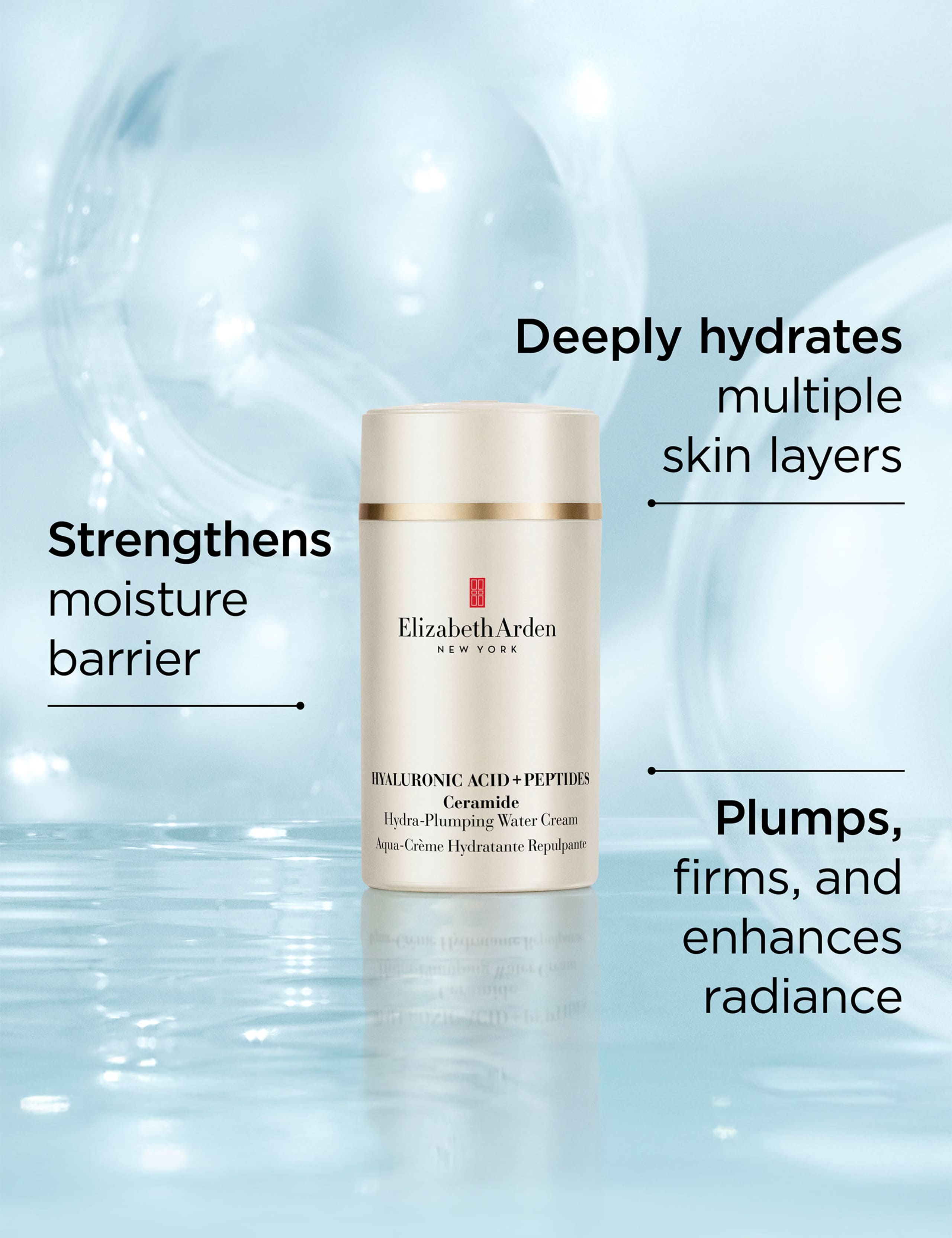 Hyaluronic Acid + Peptides Ceramide Water Cream 50ml 3 of 9