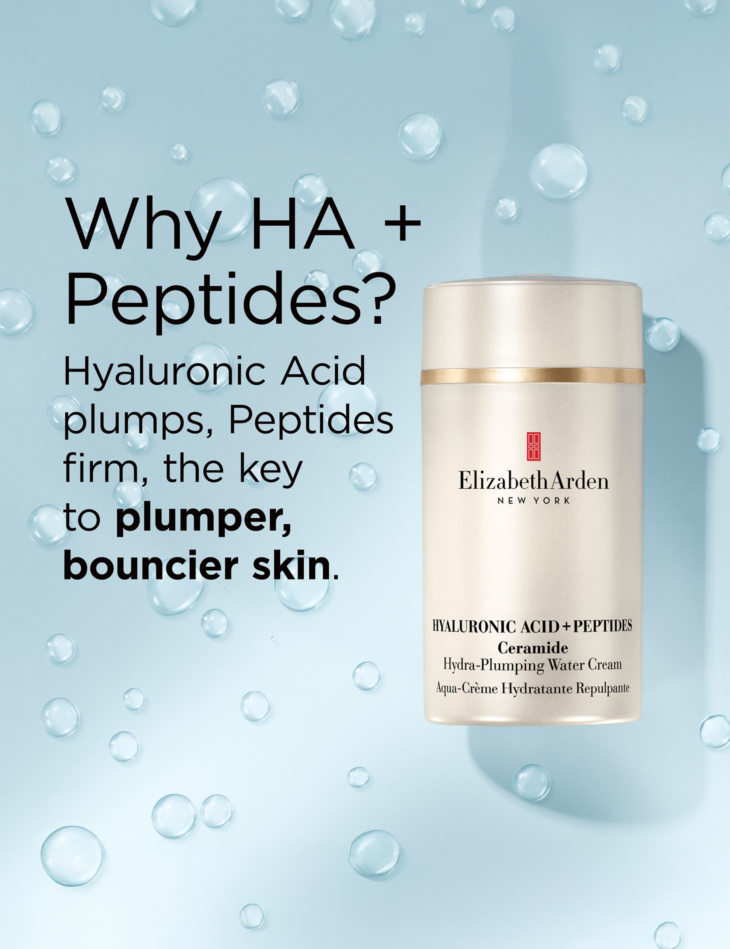 Hyaluronic Acid + Peptides Ceramide Water Cream 50ml 8 of 9