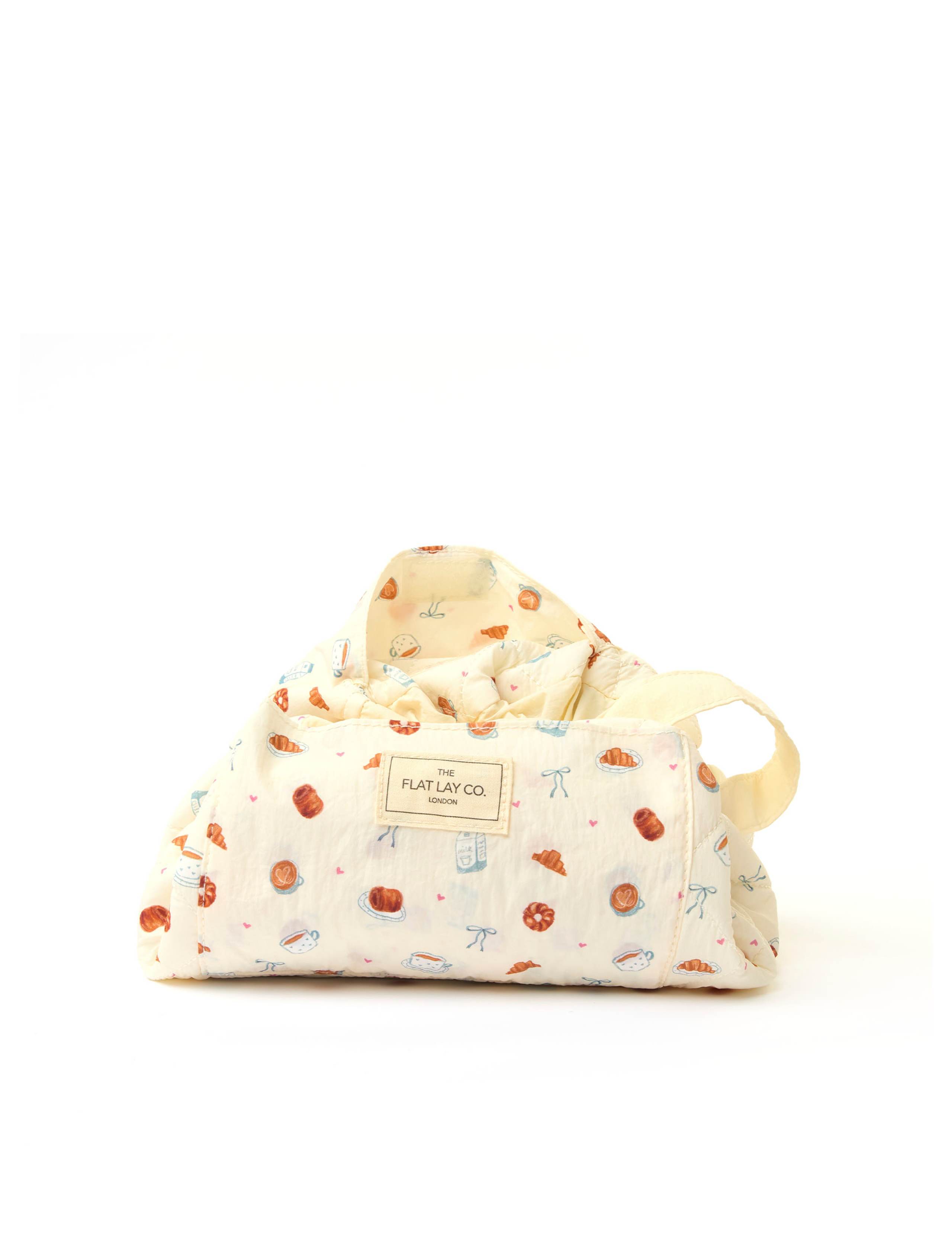 Parachute Drawstring Flat Lay Makeup Bag - Patisserie 3 of 5