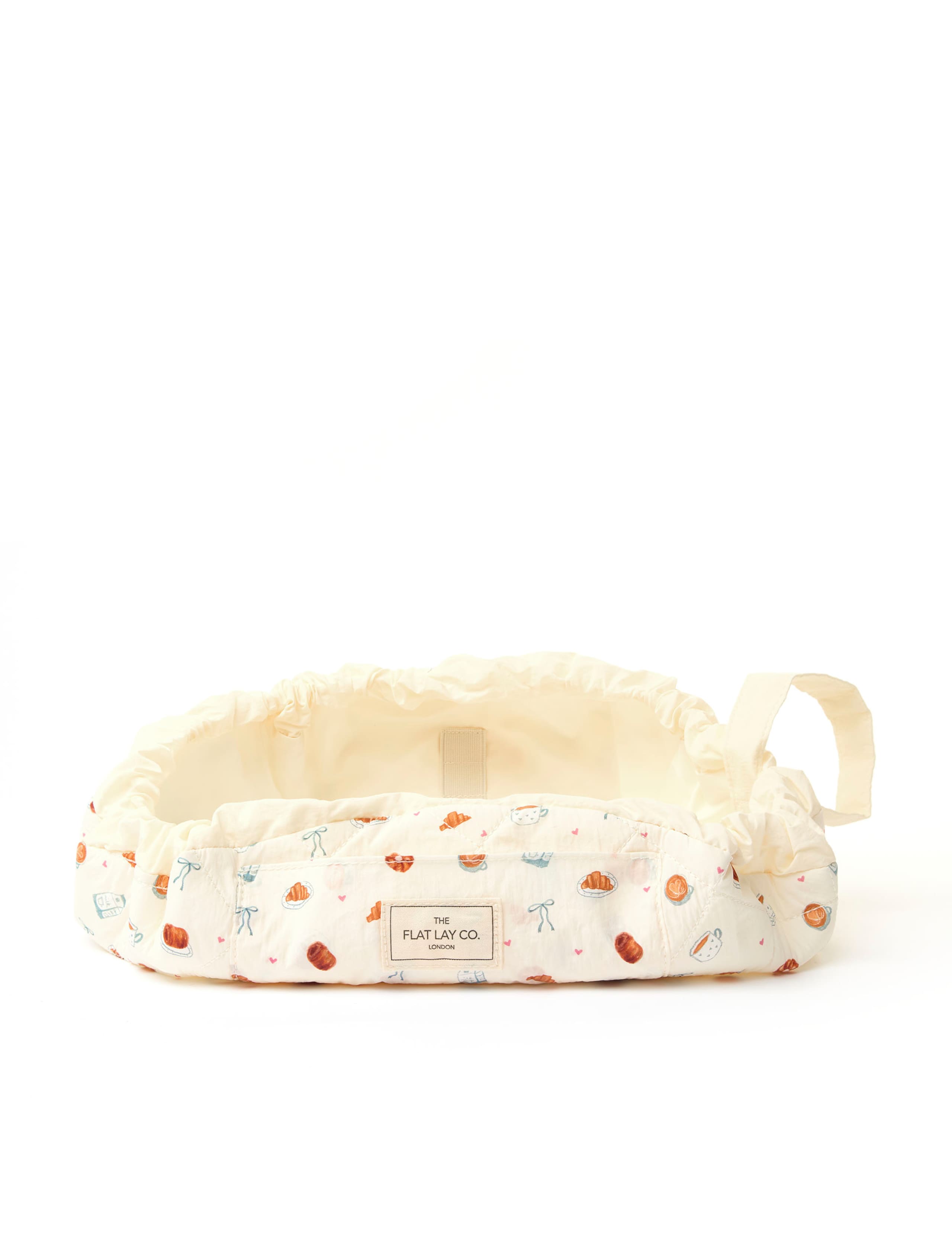 Parachute Drawstring Flat Lay Makeup Bag - Patisserie 4 of 5