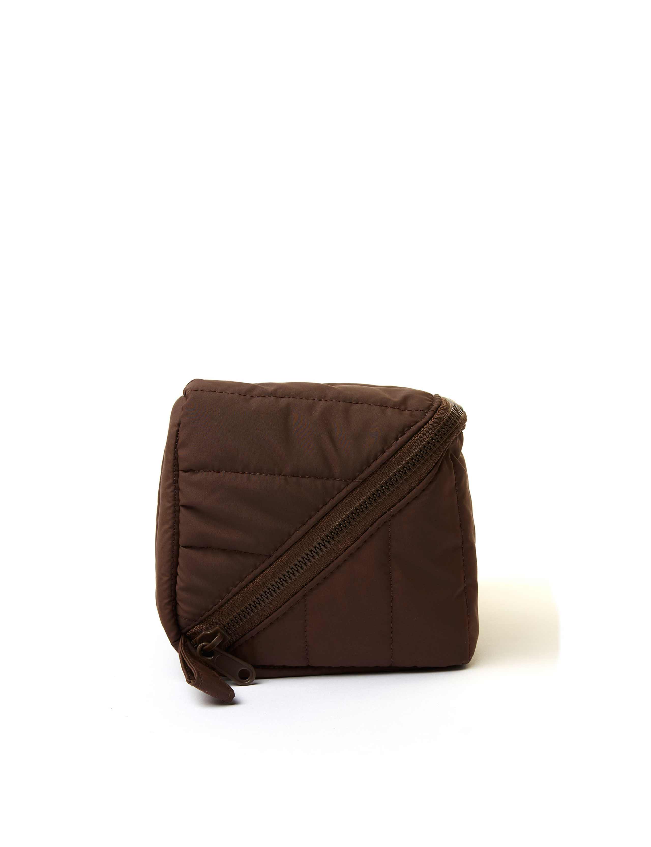 Marshmallow Flat Lay Makeup Box Bag - Espresso 4 of 9