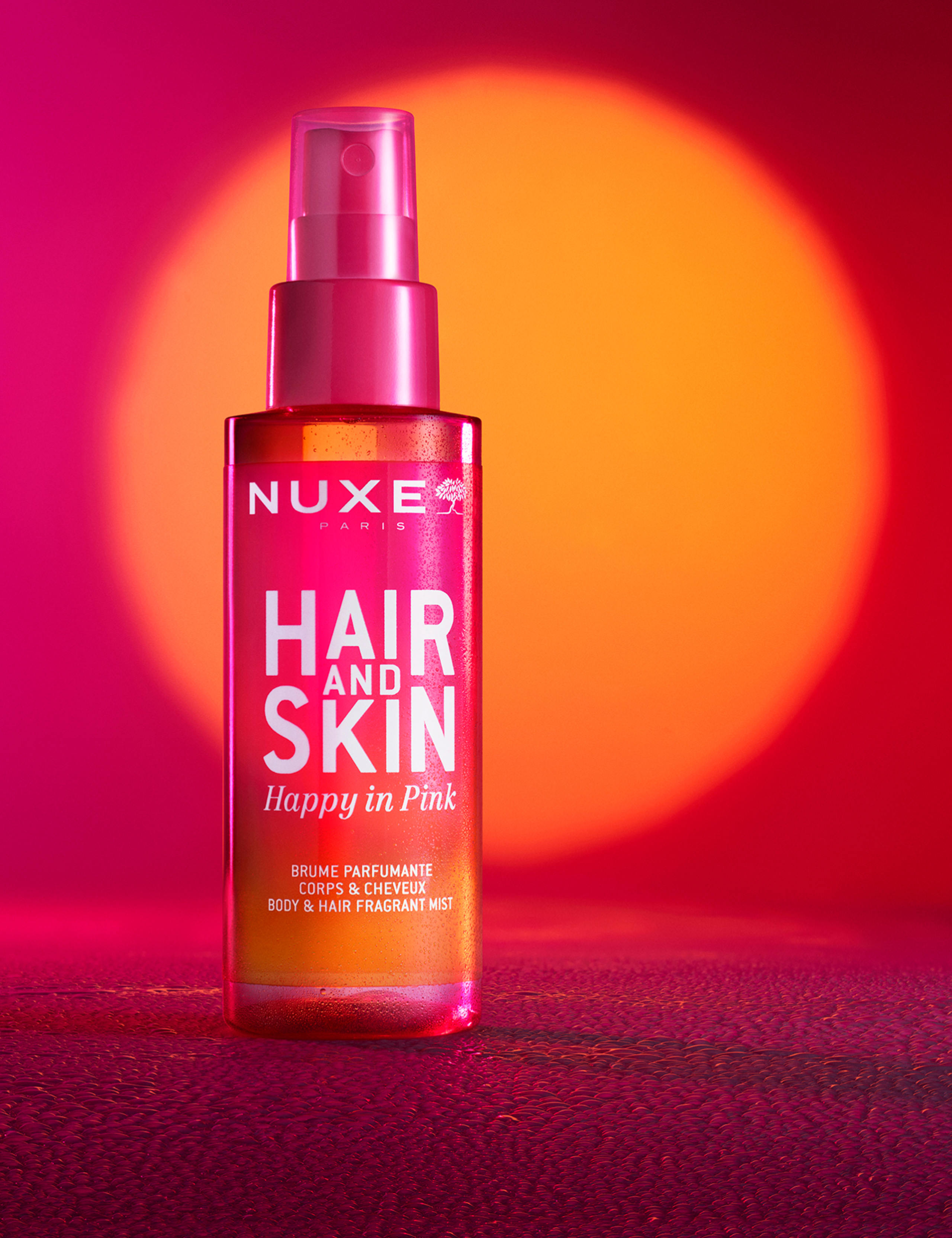 NUXE Happy in Pink Hair & Body Mist 100ml 2 of 4