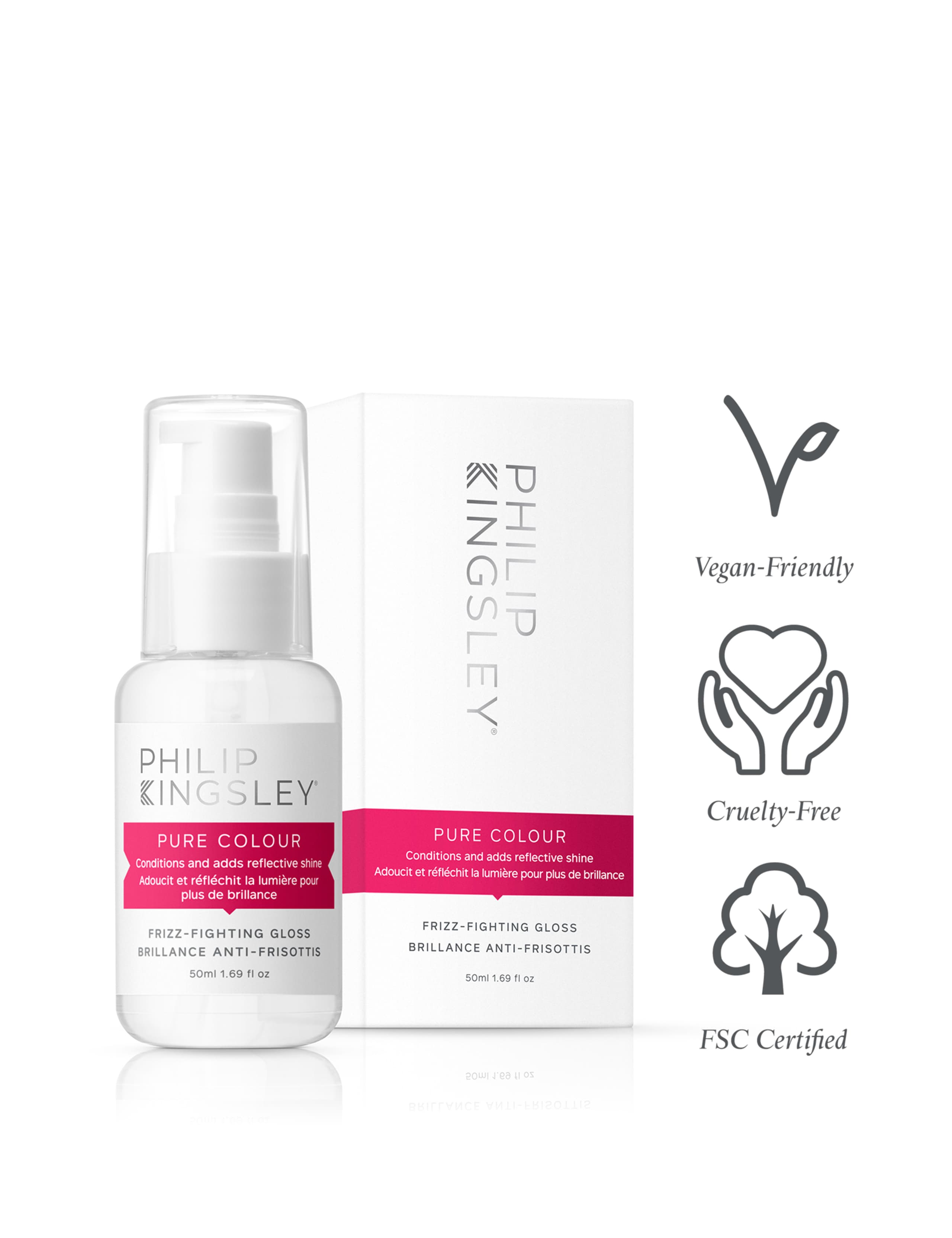 Pure Colour Frizz Fighting Gloss 50ml 2 of 4