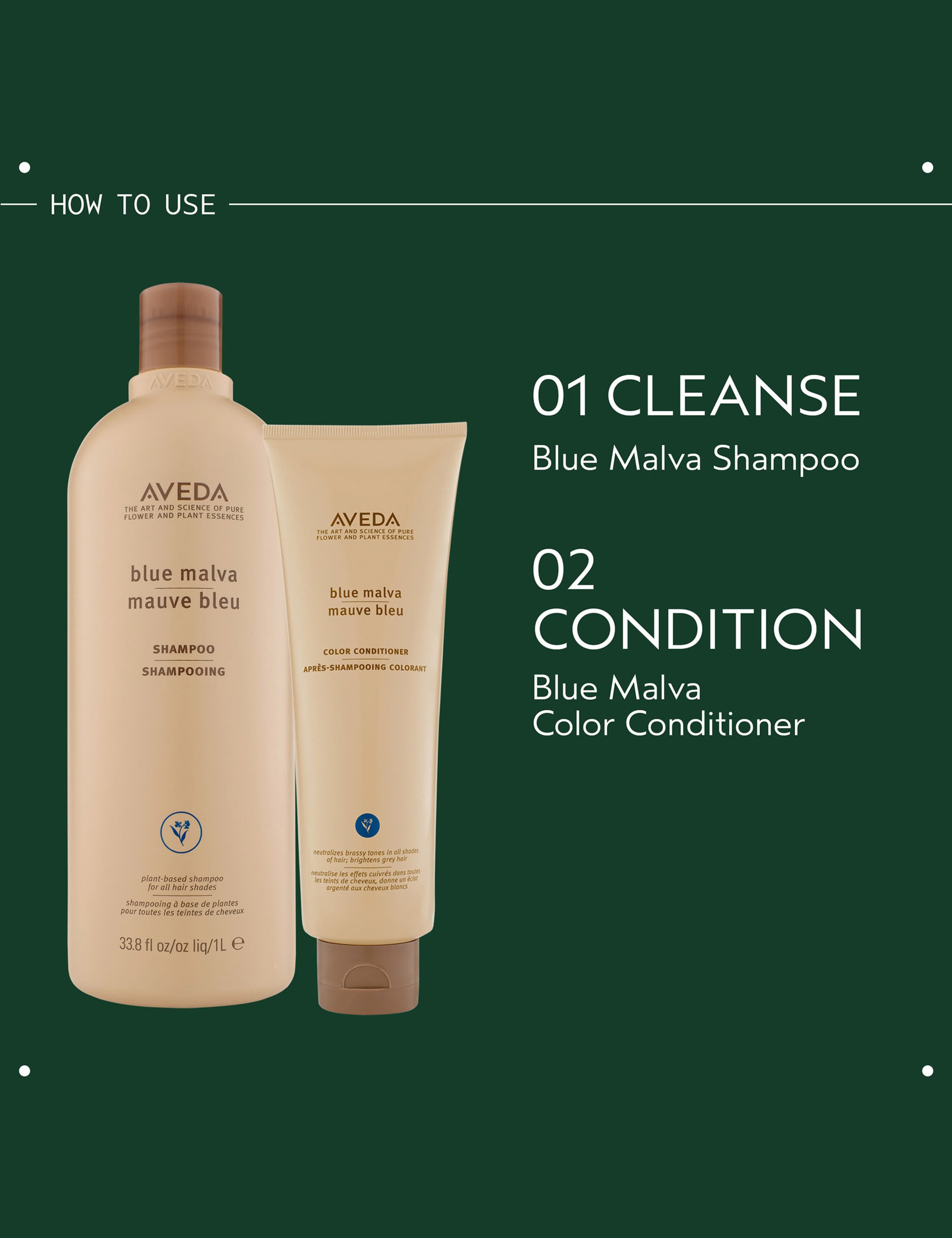 1 Litre Blue Malva Shampoo - *Save 25% per ml 5 of 5
