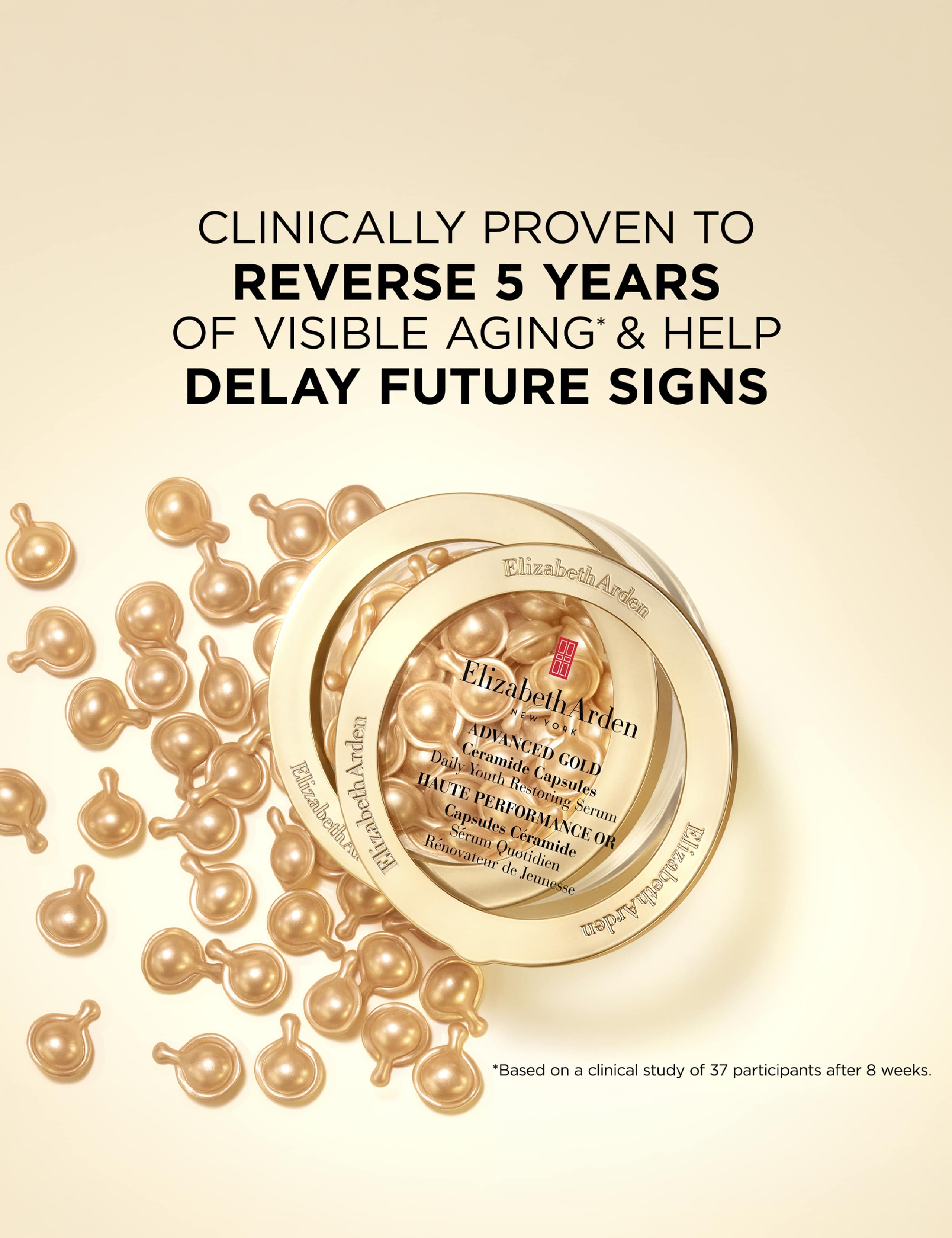 Advanced Gold Ceramide Capsules Daily Youth Restoring serum, 60 Capsules 3 of 11