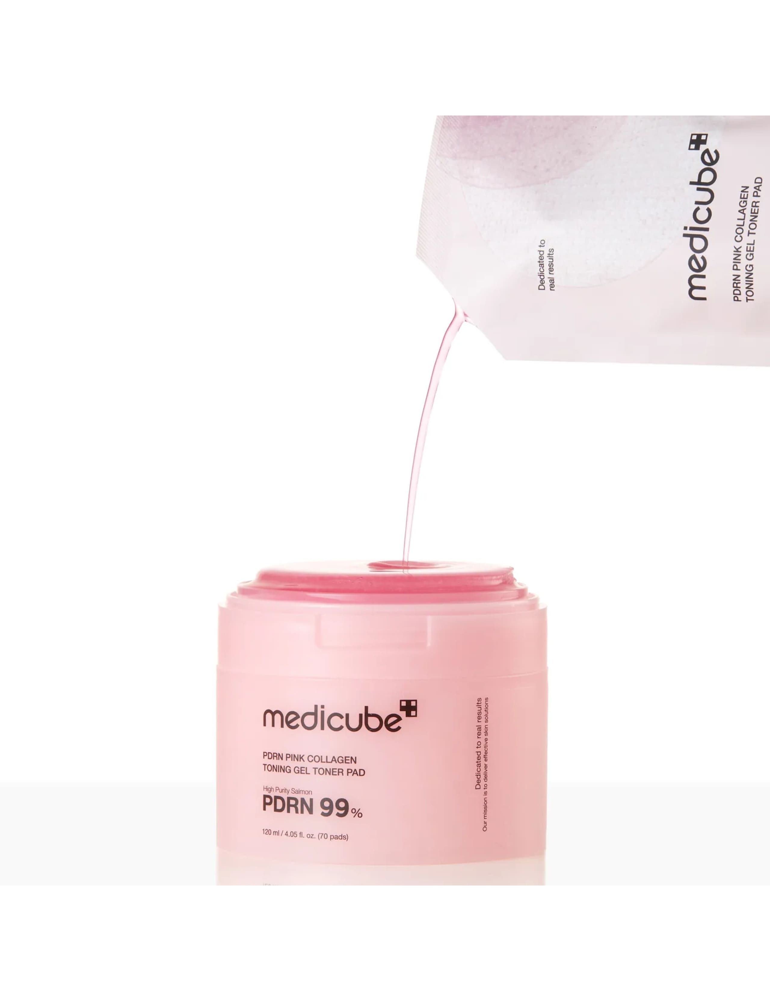 MEDICUBE PDRN Pink Collagen Toner Pads 70 pads 4 of 7