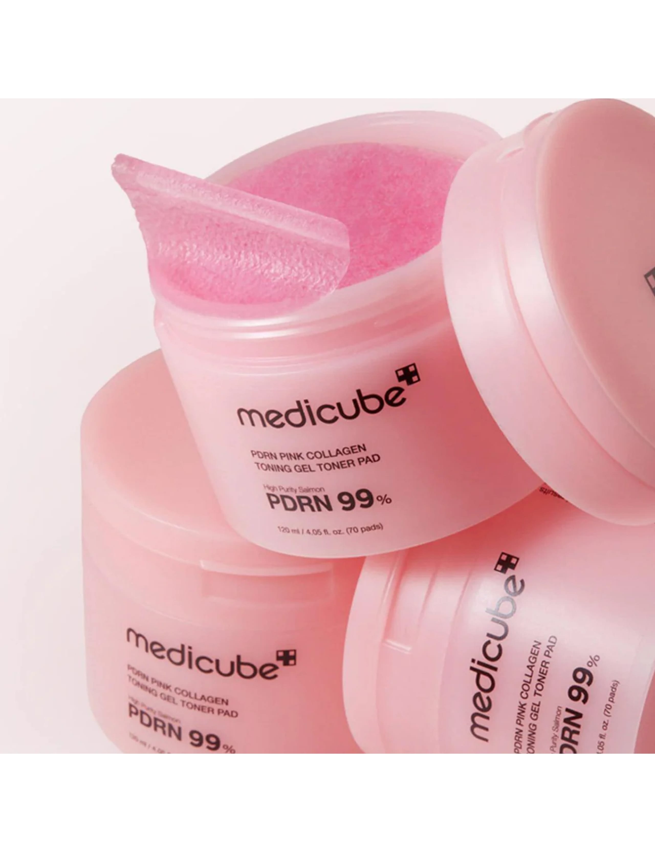 MEDICUBE PDRN Pink Collagen Toner Pads 70 pads 6 of 7