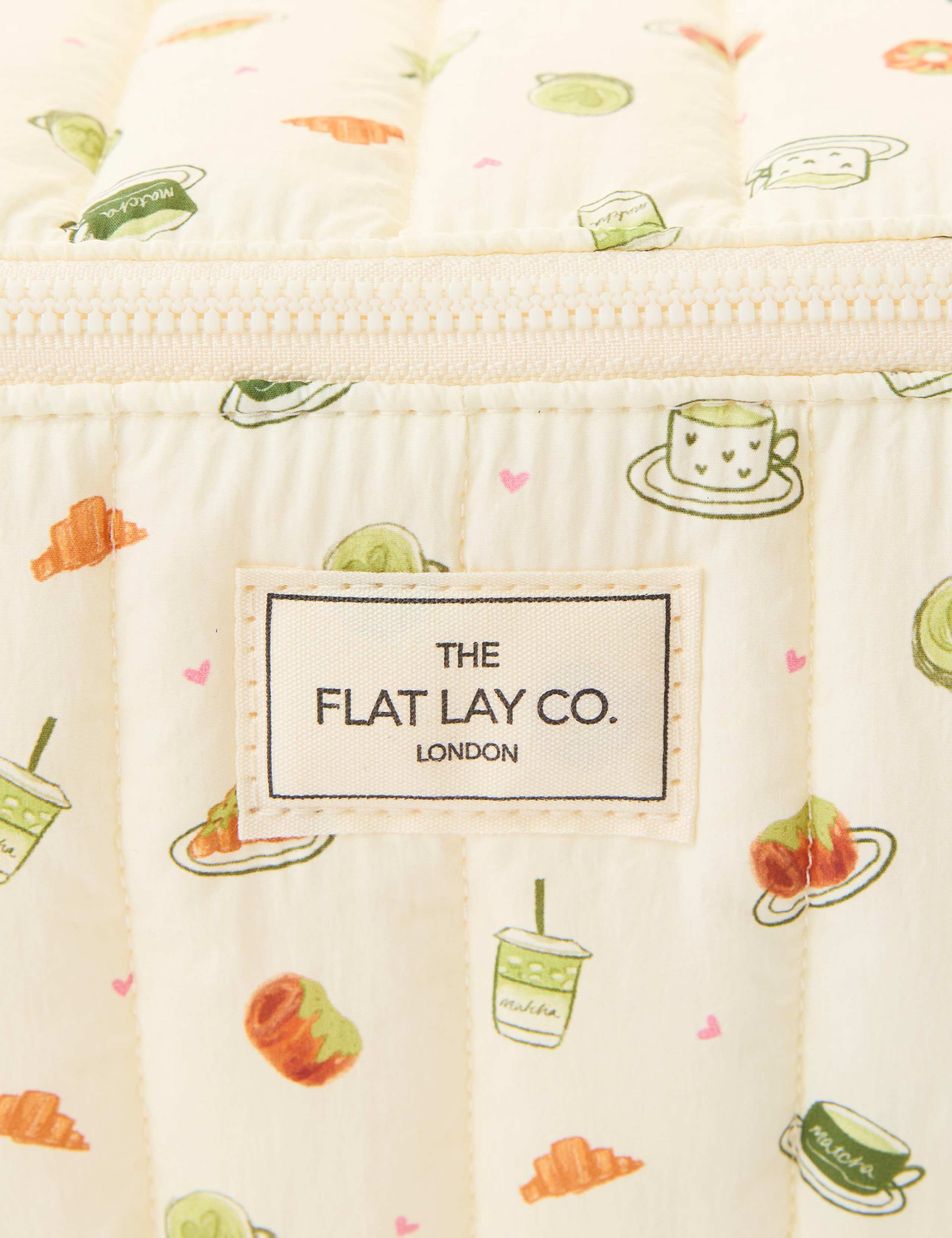 Marshmallow Flat Lay Makeup Box Bag 6 of 11
