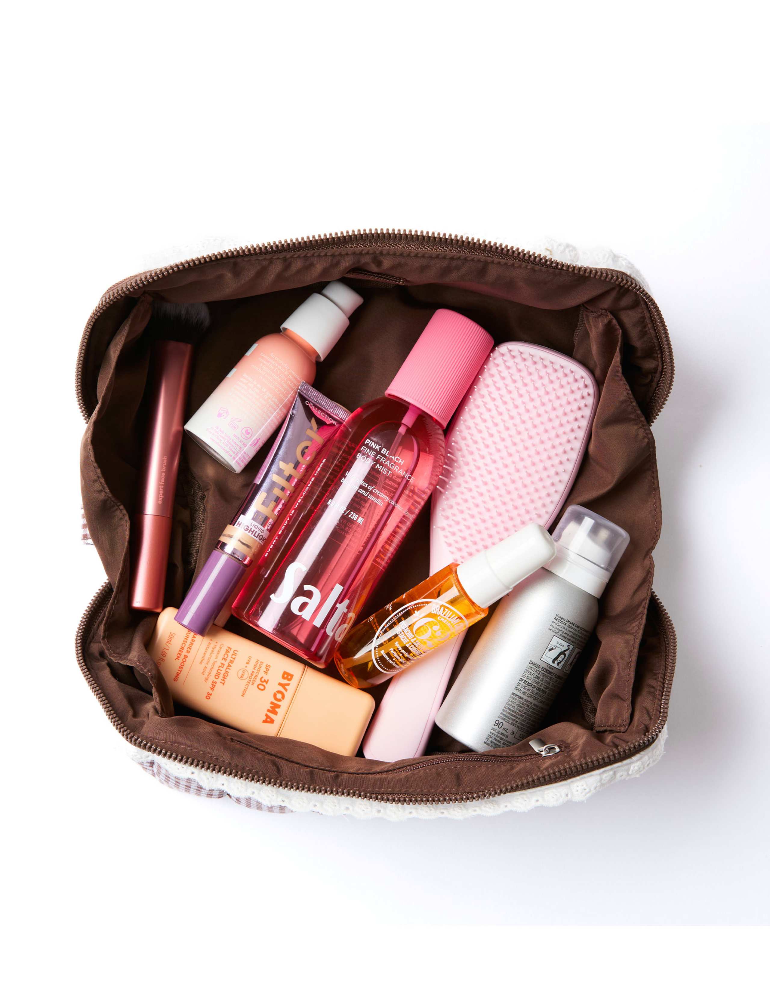 Marshmallow Flat Lay Makeup Box Bag 5 of 5