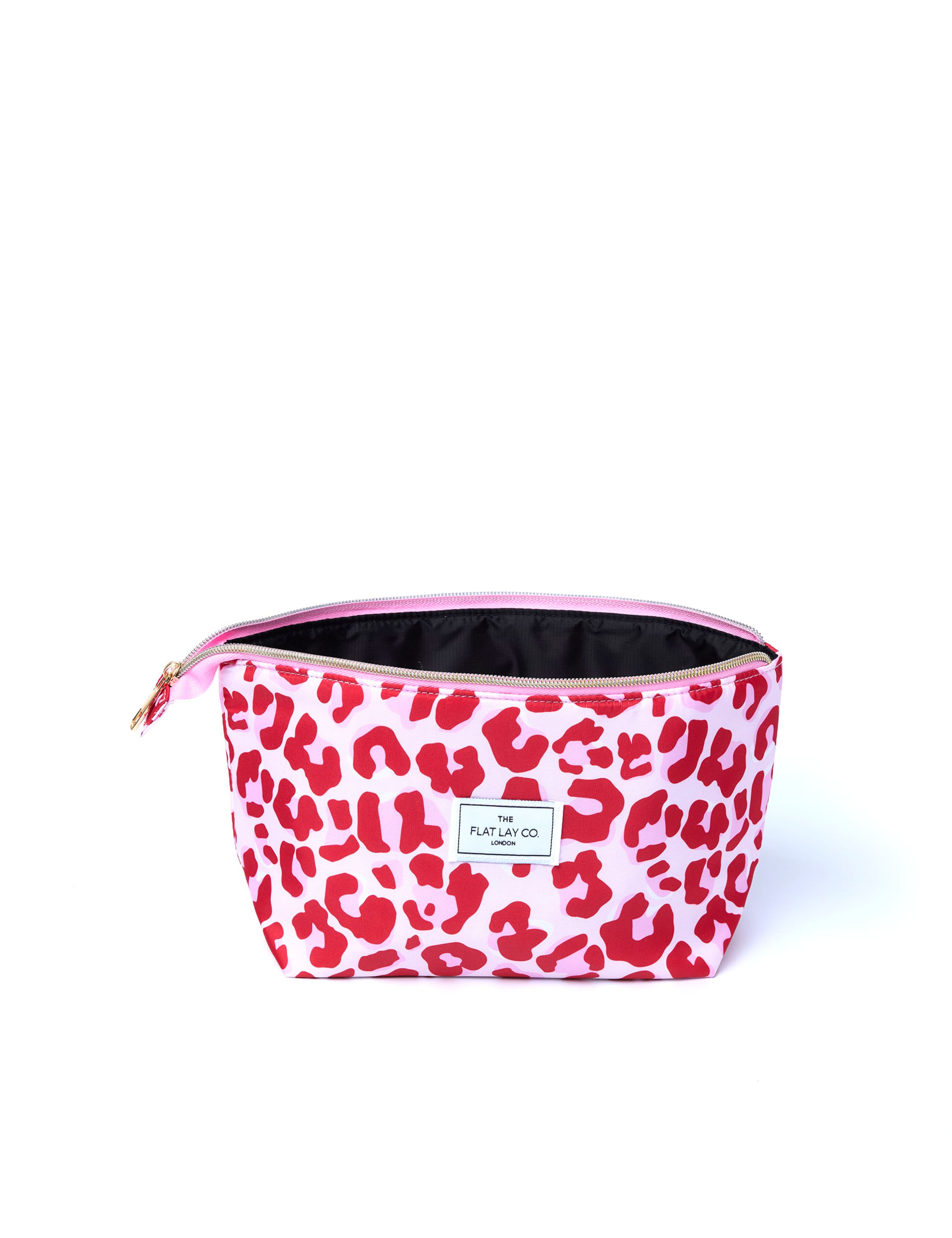 Essential Makeup Pouch In Pink Leopard 3 of 5