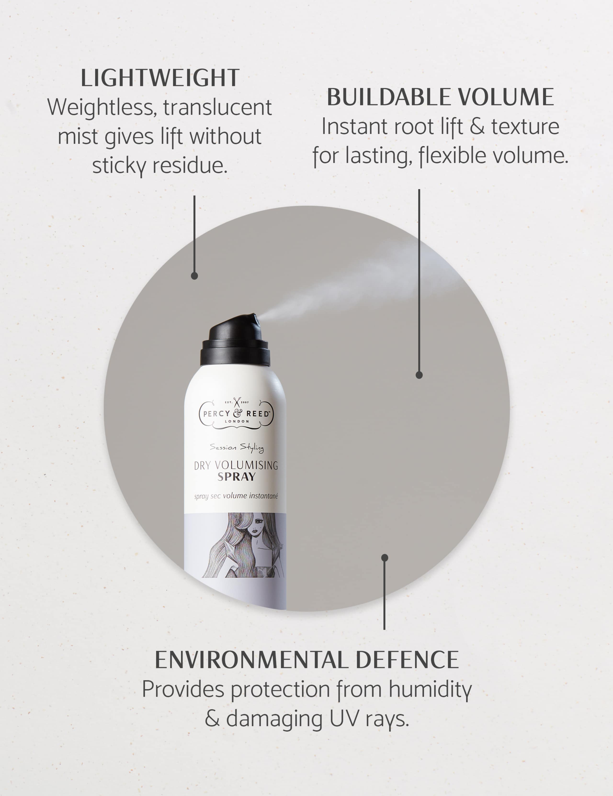 Session Styling Dry Volumising Spray 200ml 3 of 7