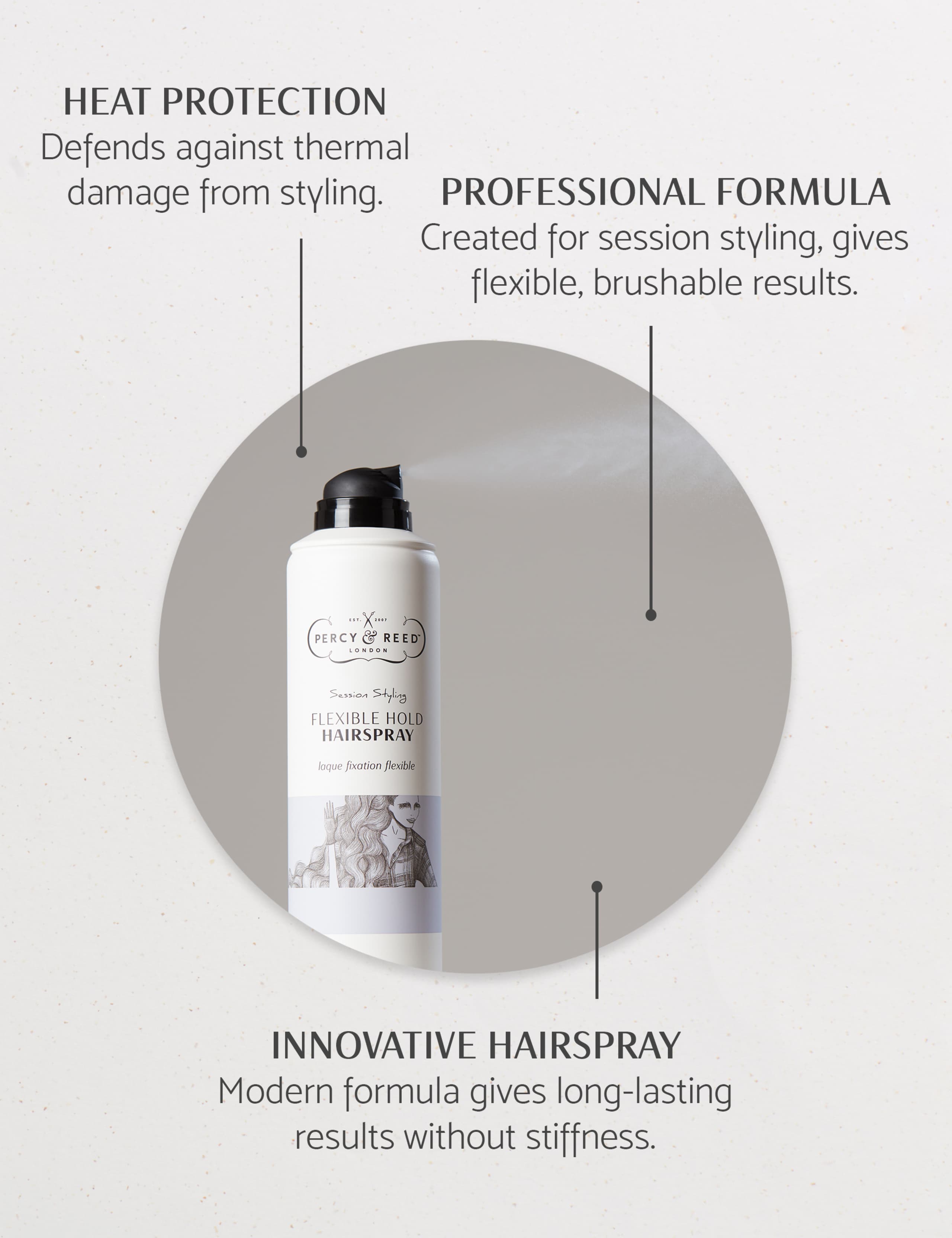 *Free Gift* Session Styling Flexible Hold Hairspray 250ml 2 of 6