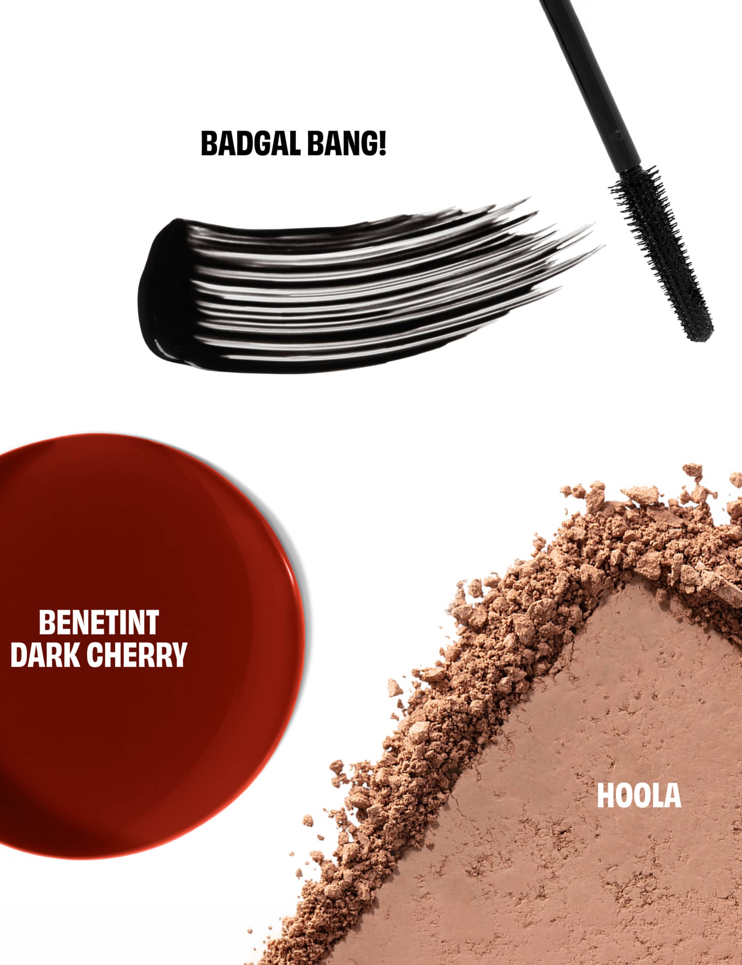 Beneville Beauty Salon, Mascara, Lip Tint & Bronzer Makeup Trio Gift Set 3 of 11