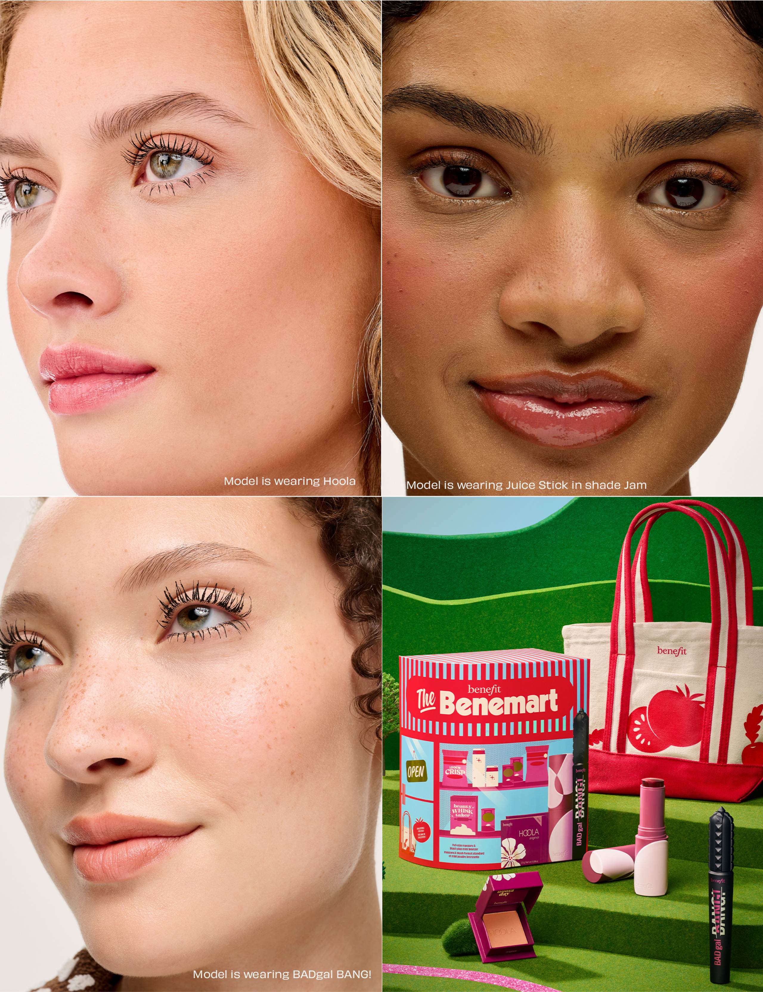 The Benemart, Mascara, Blush & Bronzer Gift Set with Limited Edition Bag 2 of 11