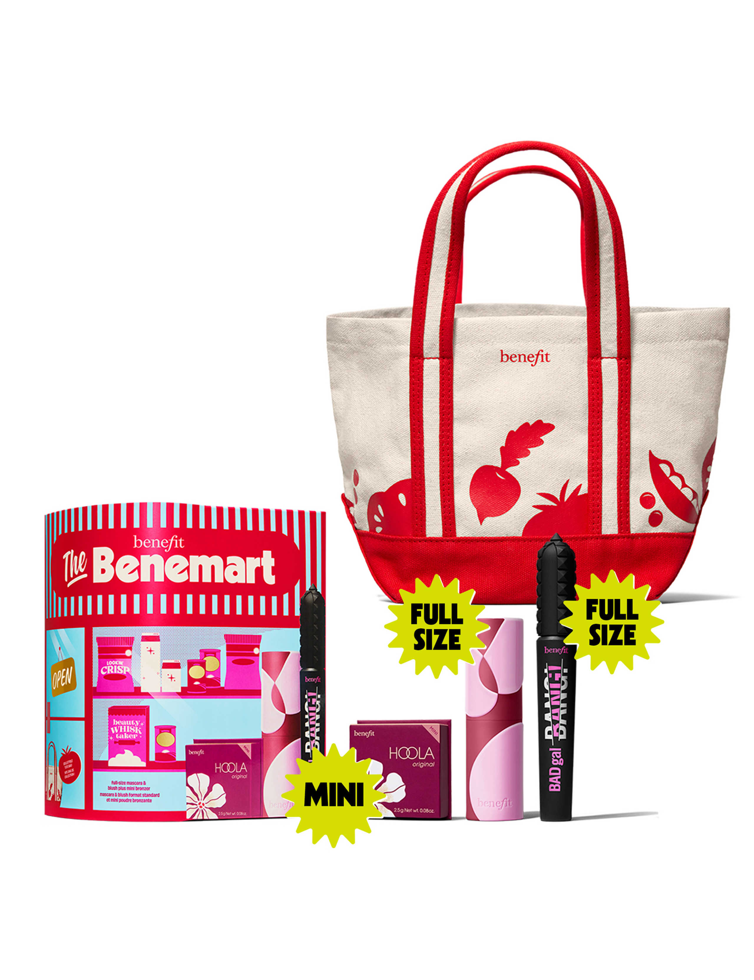 The Benemart, Mascara, Blush & Bronzer Gift Set with Limited Edition Bag 9 of 11