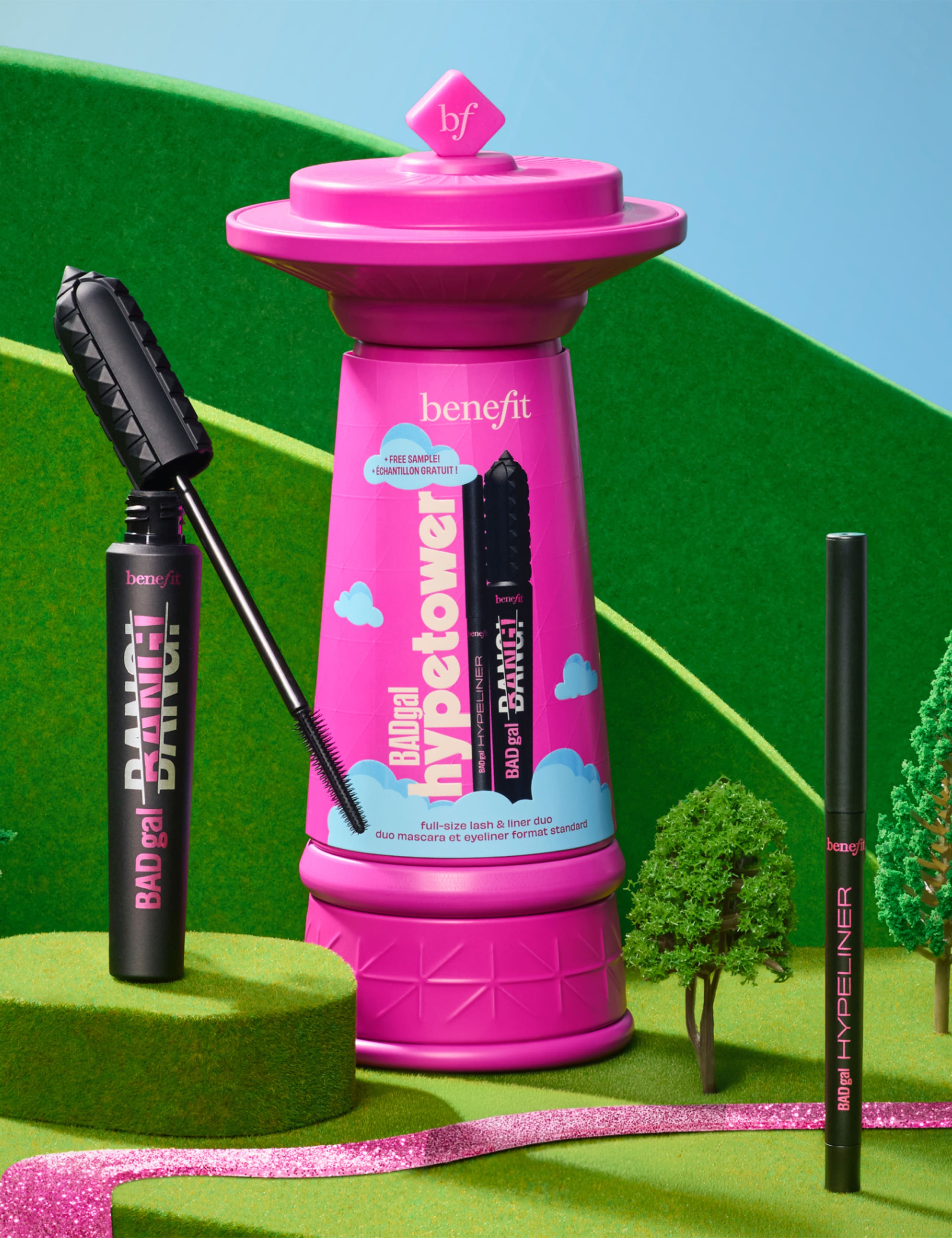 BADgal Hypetower Mascara & Eyeliner Duo Gift Set 9 of 9