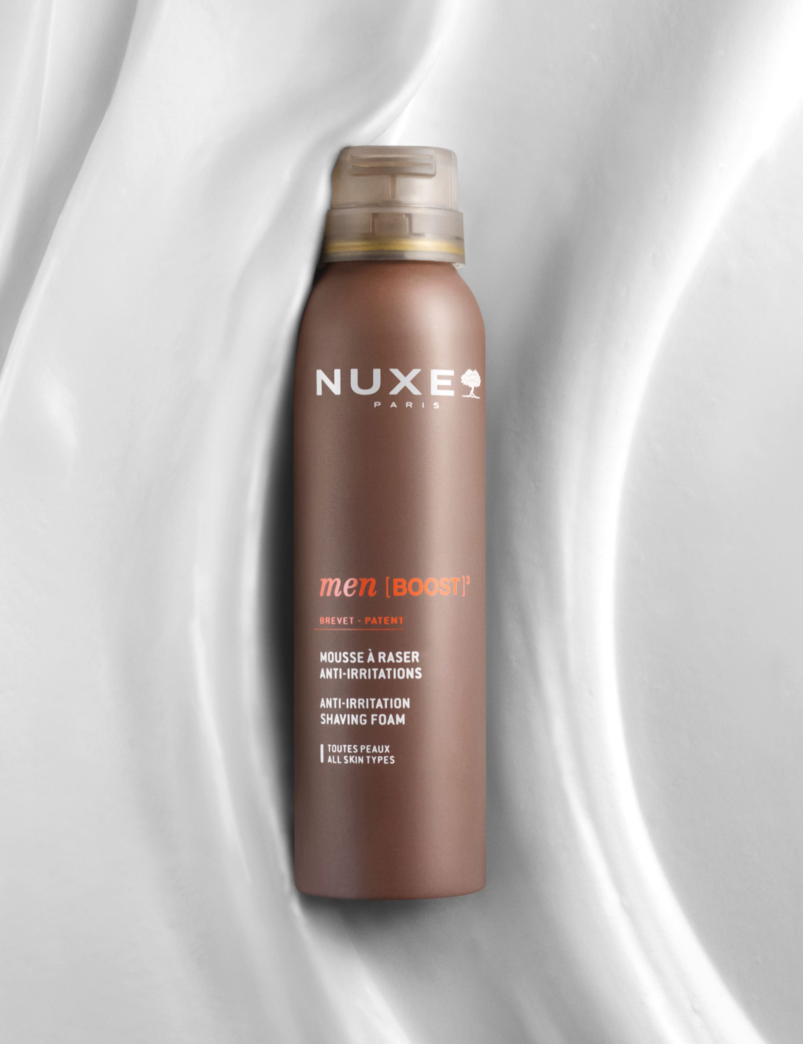 NUXE Men [BOOST]³ Anti-Irritation Shaving Foam 150ml 2 of 2