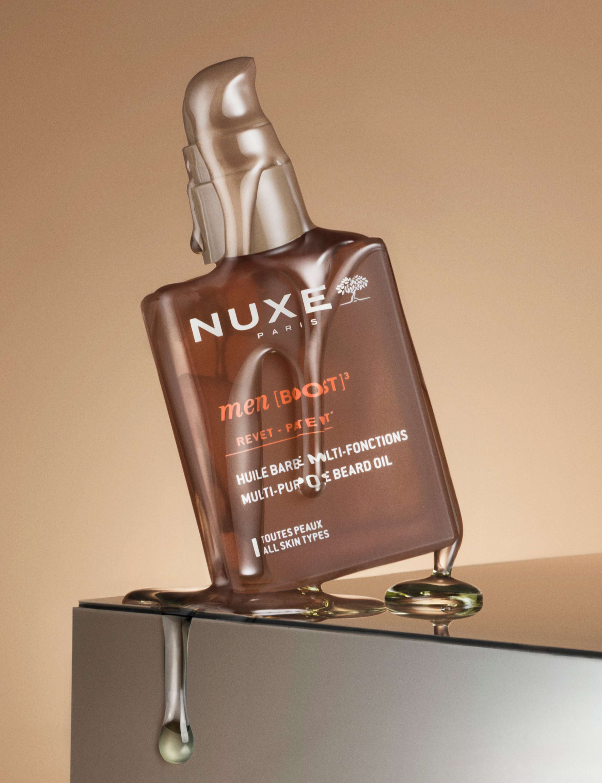 NUXE Men [BOOST]³ Multi-Purpose Beard Oil 30ml 2 of 2