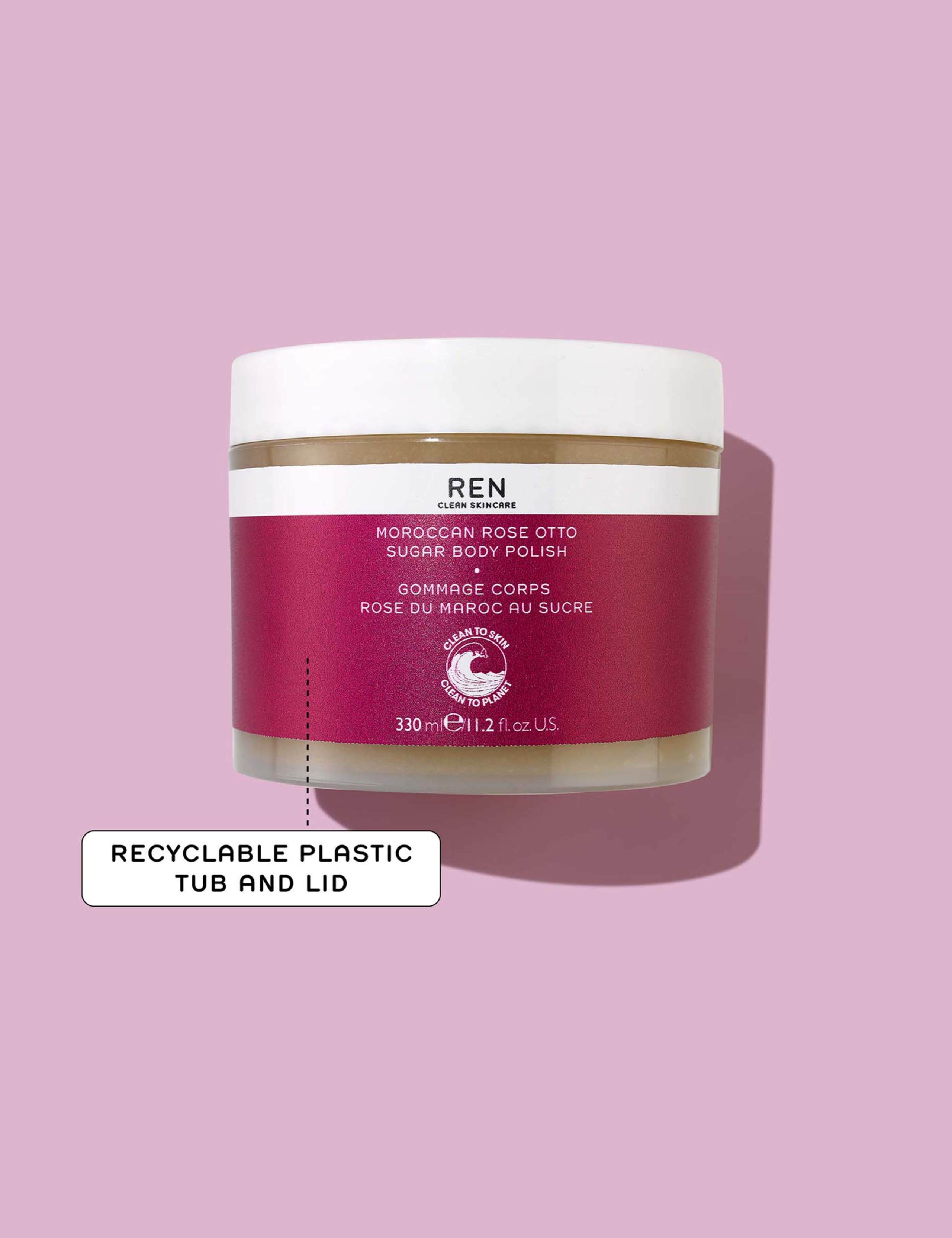 Moroccan Rose Otto Sugar Body Polish 330ml 3 of 4
