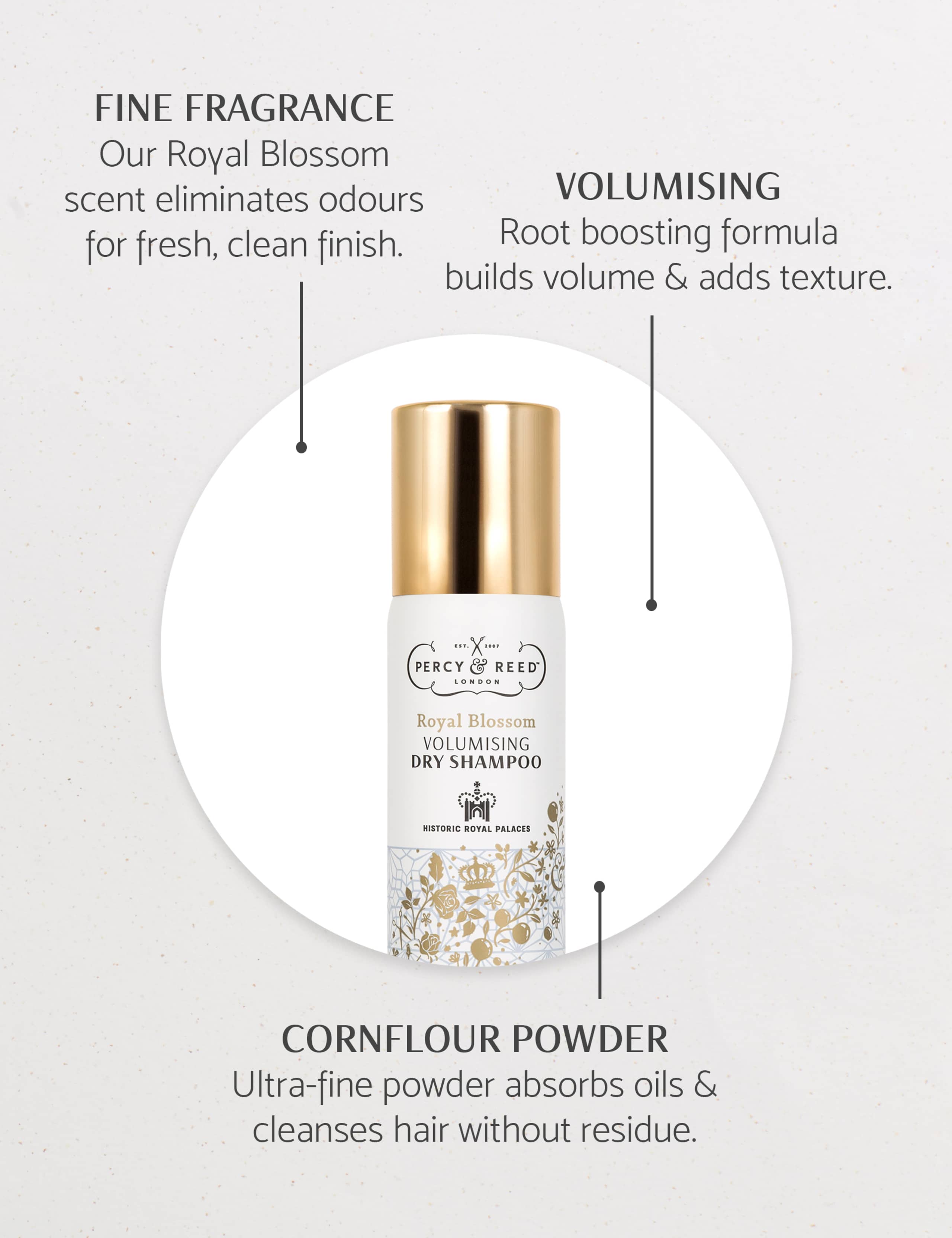 Royal Blossom Volumising Dry Shampoo 50ml 3 of 6