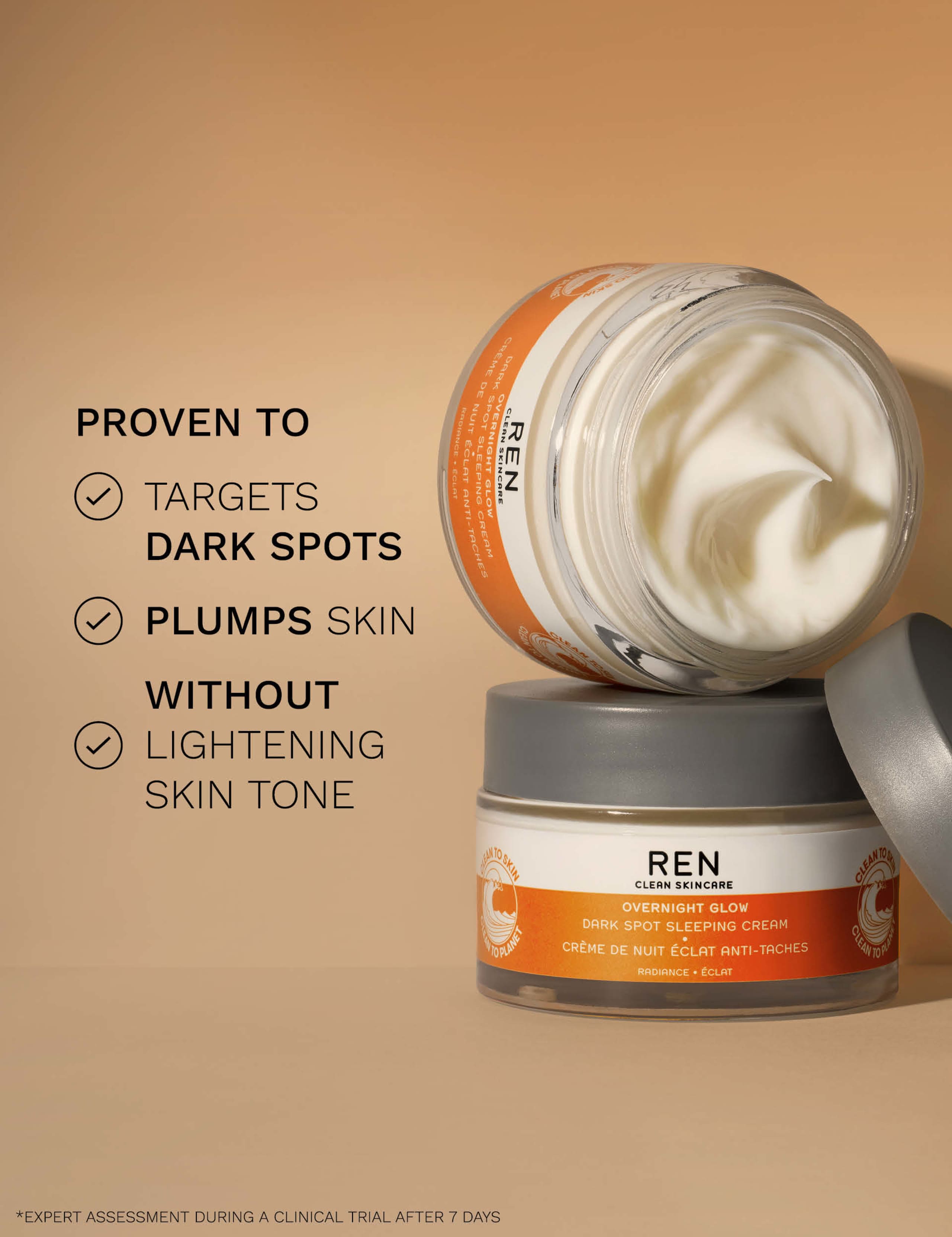Overnight Glow Dark Spot Sleeping Cream 50ml 2 of 6