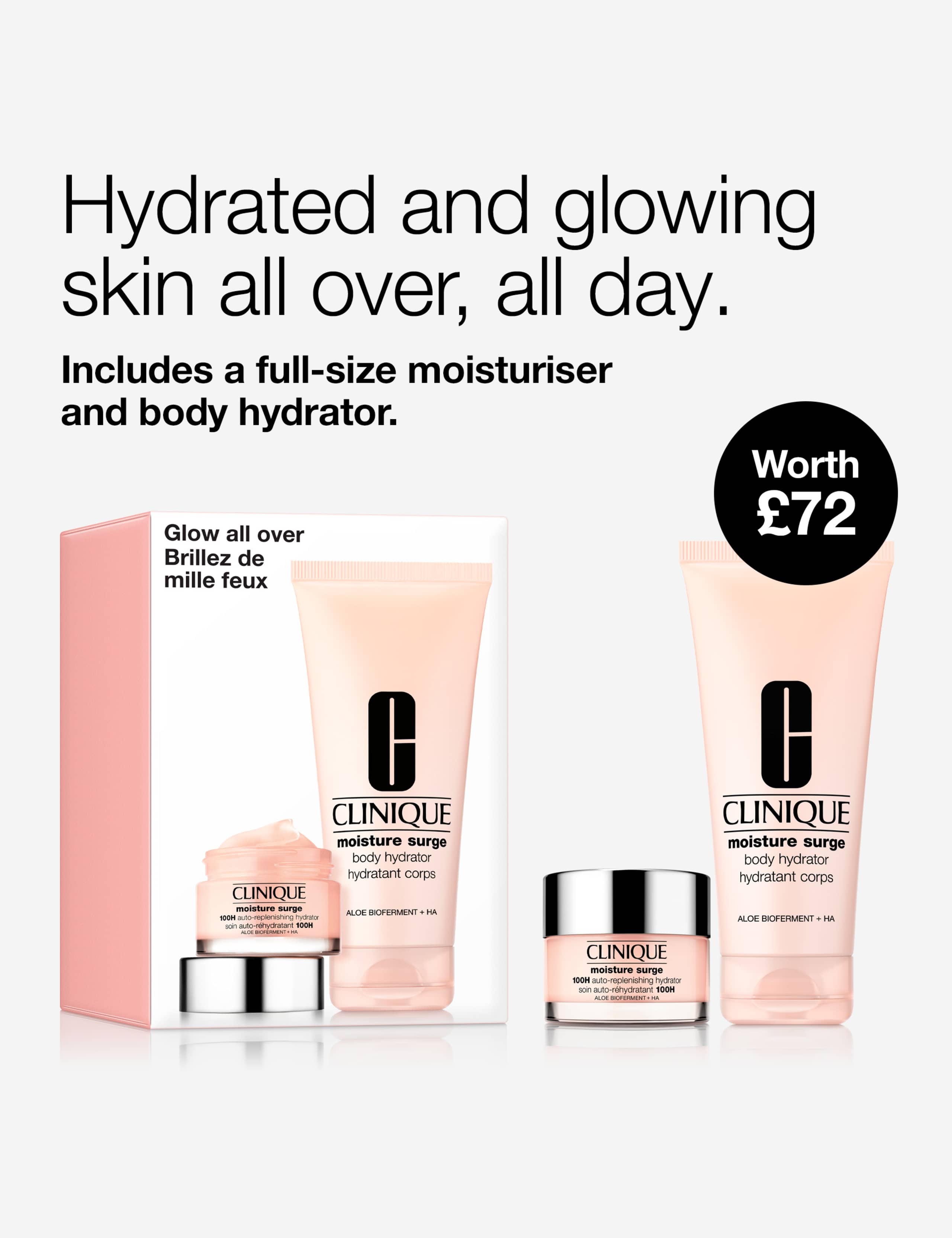 Moisture Surge Glow Hydration Skincare Gift Set 2 of 6