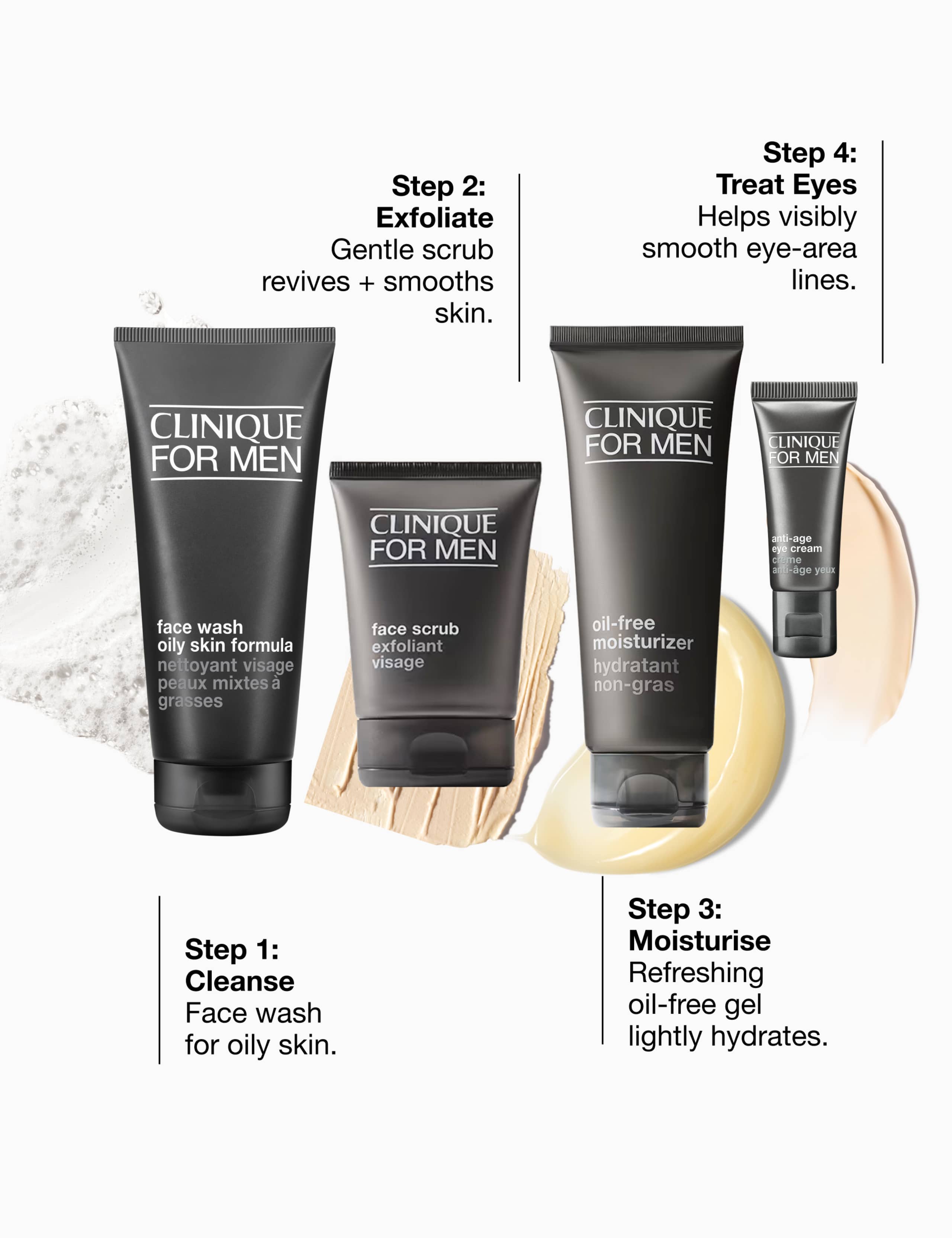 Clinique For Men™ Oil Control Skincare Gift Set for Oily Skin 3 of 5
