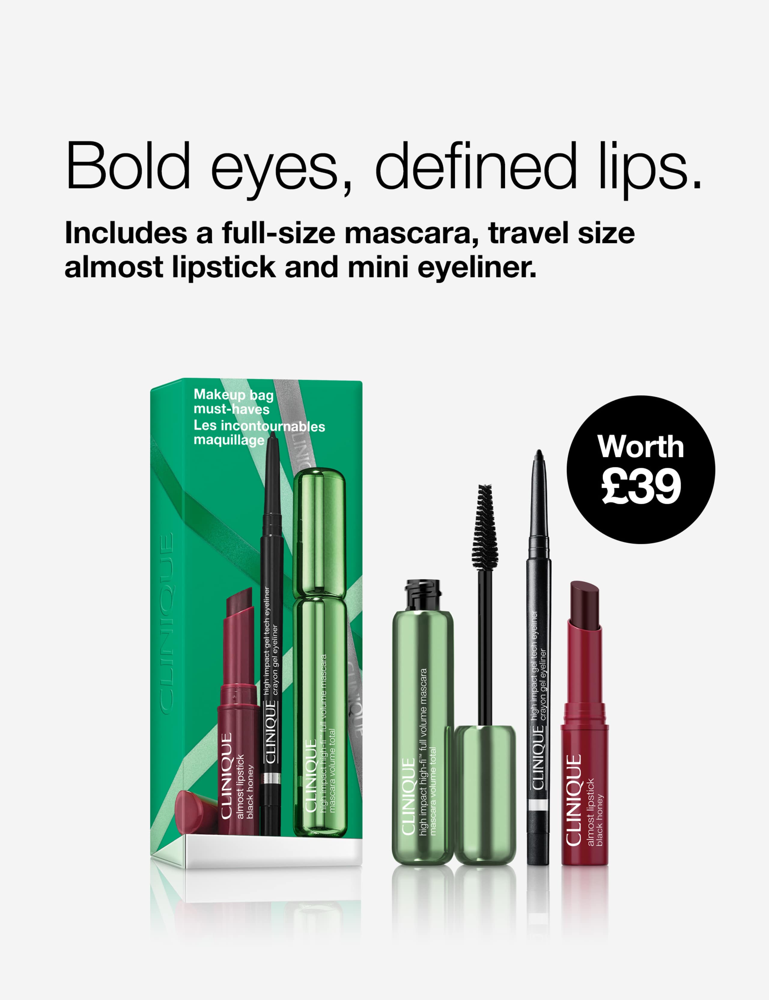 Volume Mascara & Lip Makeup Gift Set 2 of 7