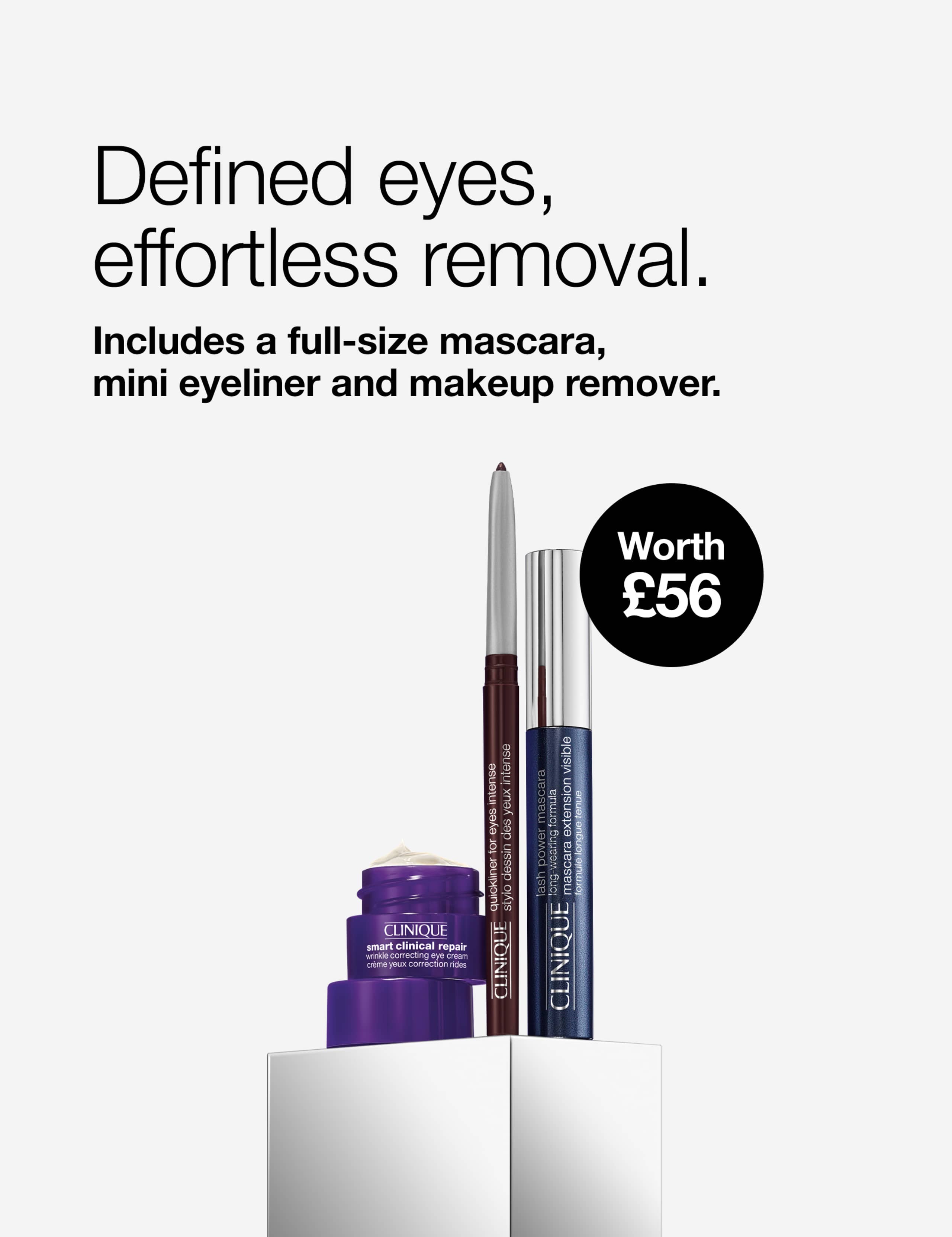 Long-Wear Mascara & Liner Makeup Gift Set 2 of 8